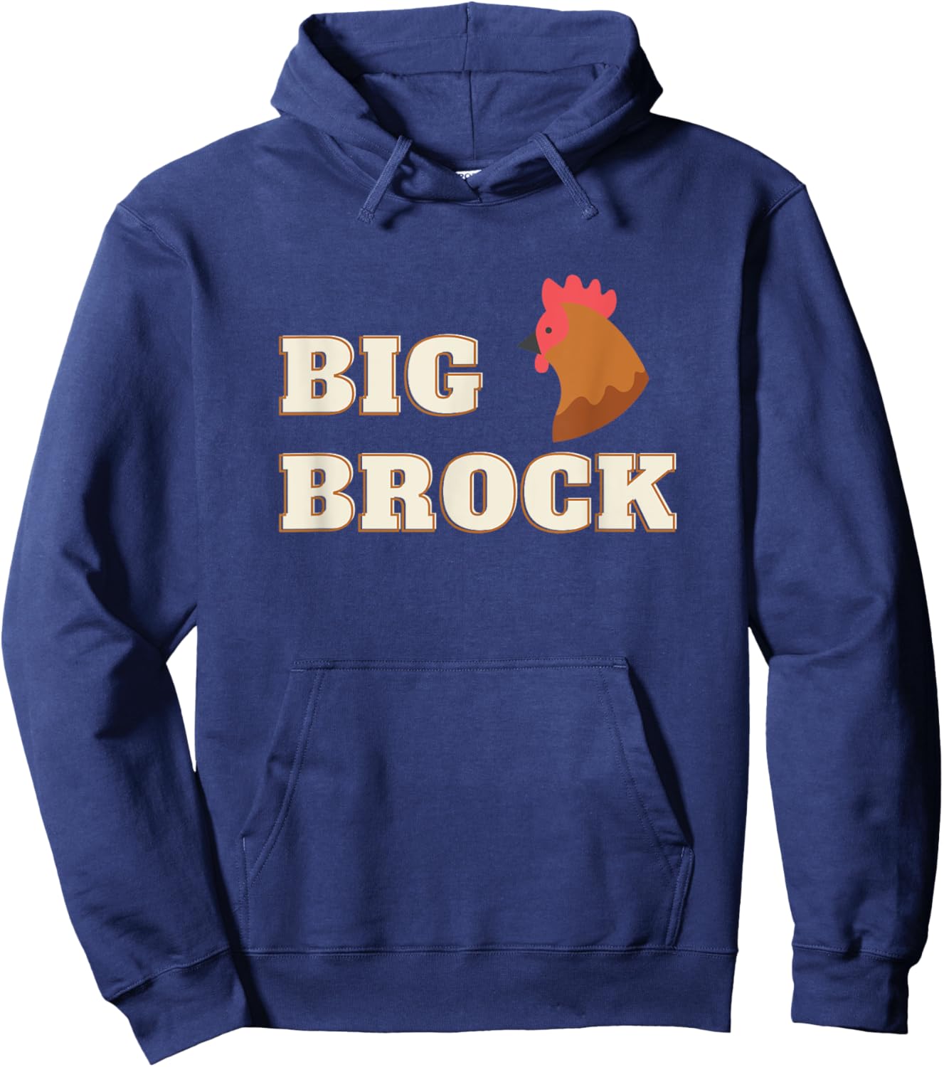 Brock Funny Humor Design Hoodie - Hoodie | Navy