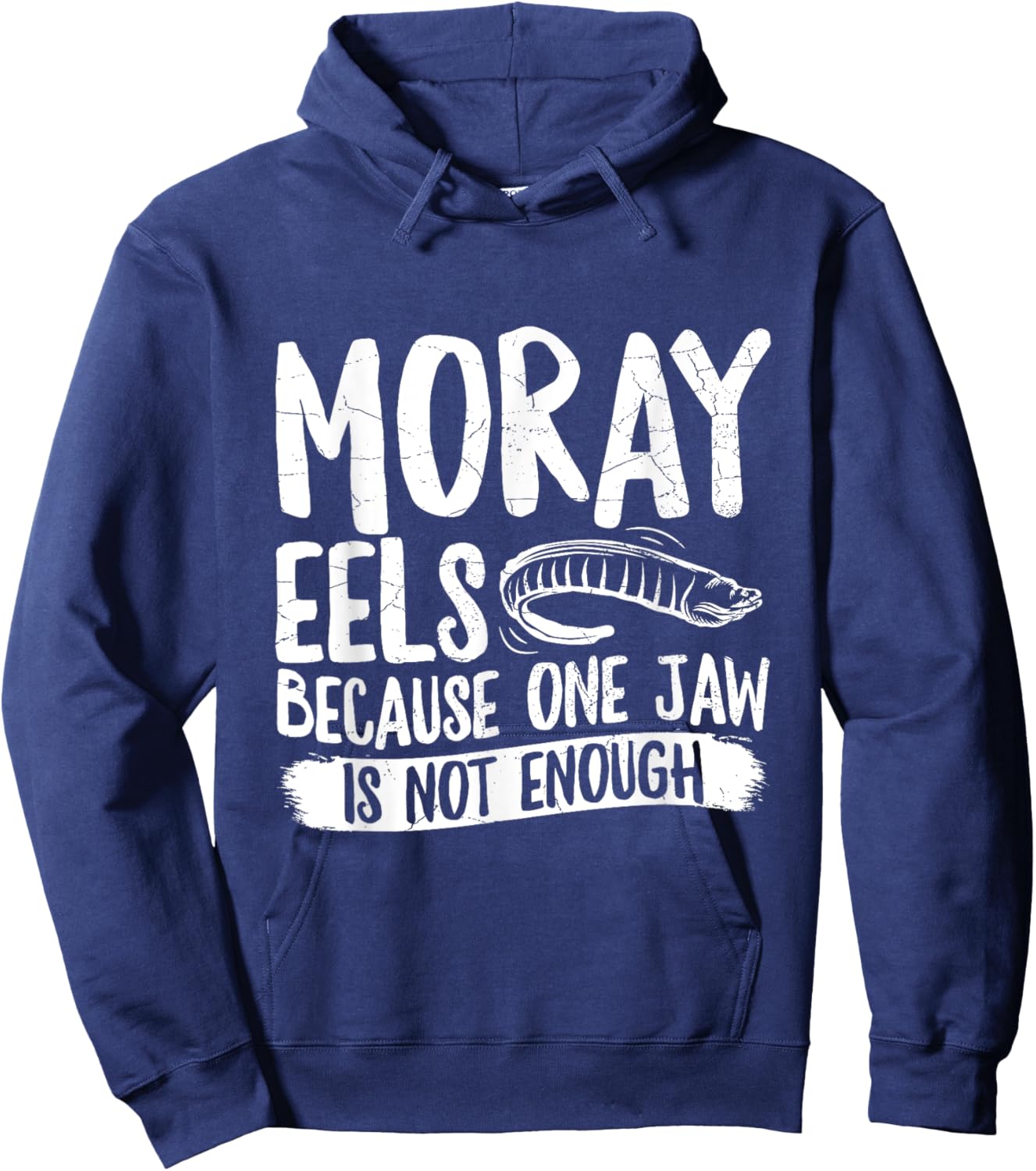 Moray eel Design for a Moray eel lover Hoodie - Hoodie | Navy