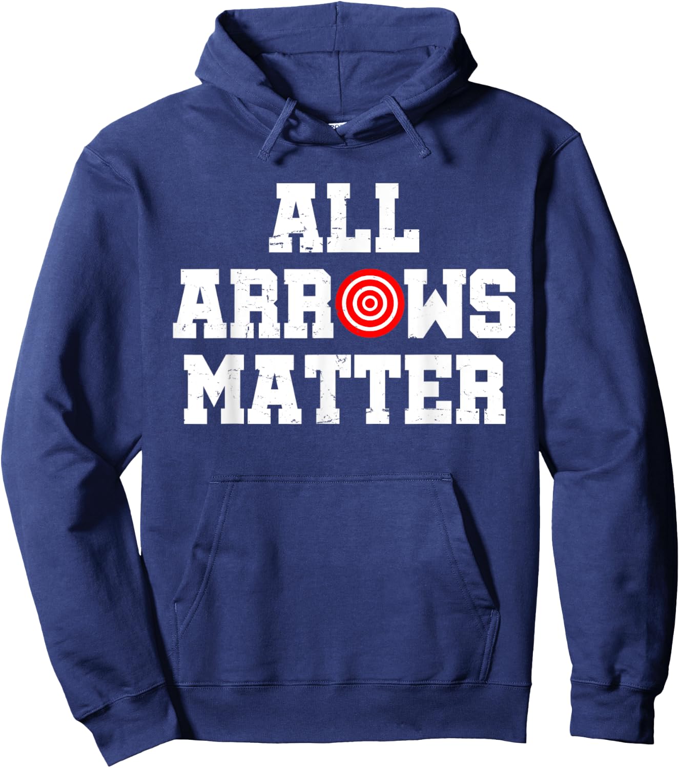 All Arrows Matter-Archery Bow Hunting Gift-Archer Hoodie - Hoodie | Navy