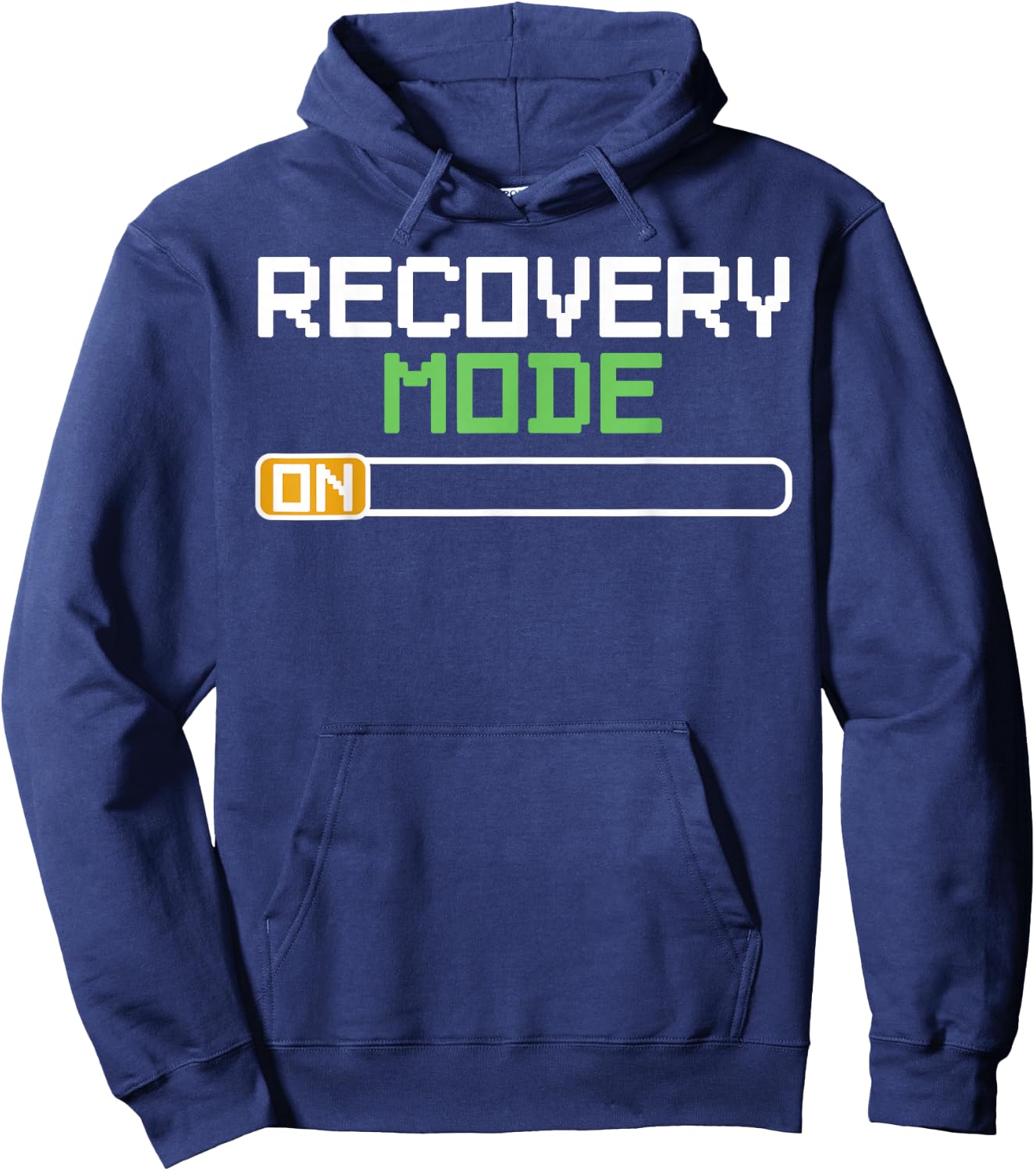 Recovery Mode On Get Well Gifts Funny Injury Hoodie - Hoodie | Navy