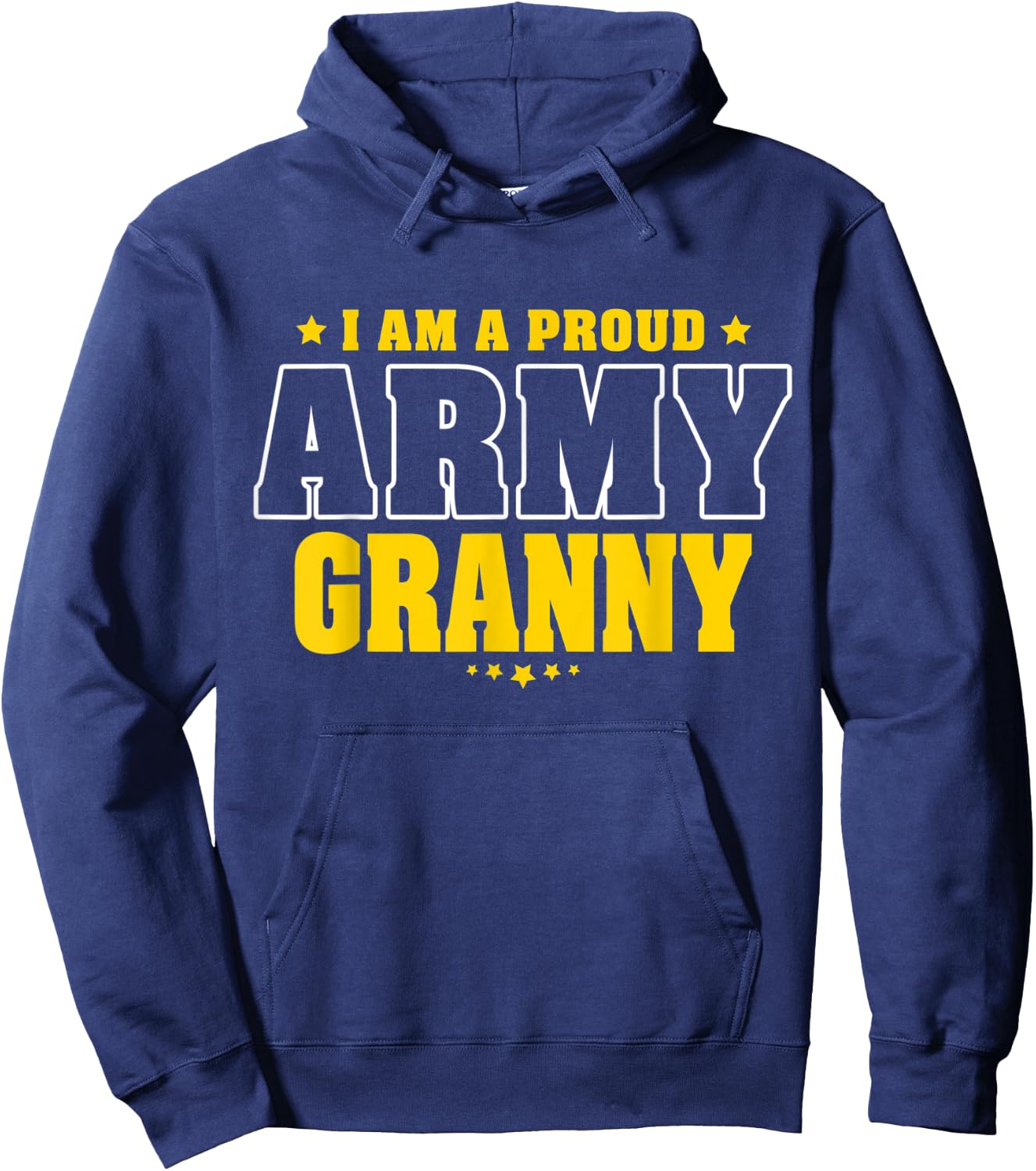 I Am A Proud Army Granny Patriotic Pride Military Grandma Women Men Hoodie - Hoodie | Navy