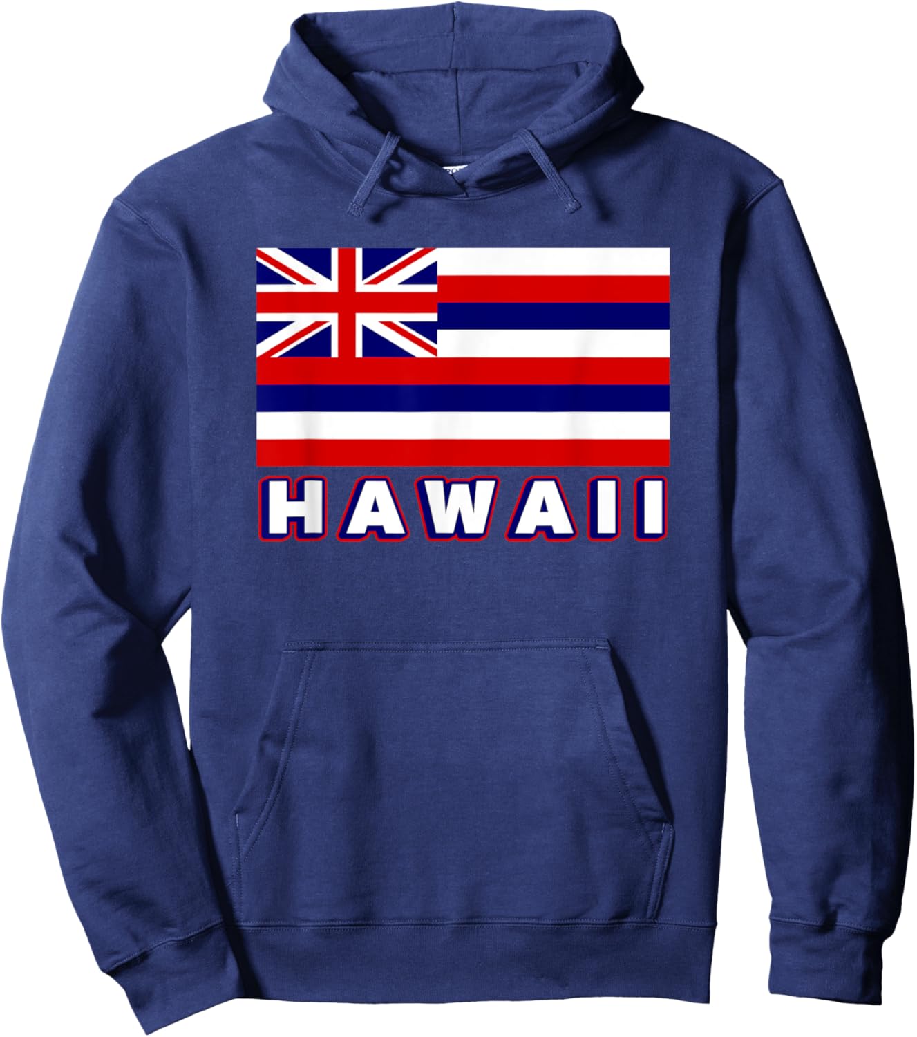 Hawaii Flag The Aloha State Flag Hawaiian Men Women Kids Hoodie - Hoodie | Navy