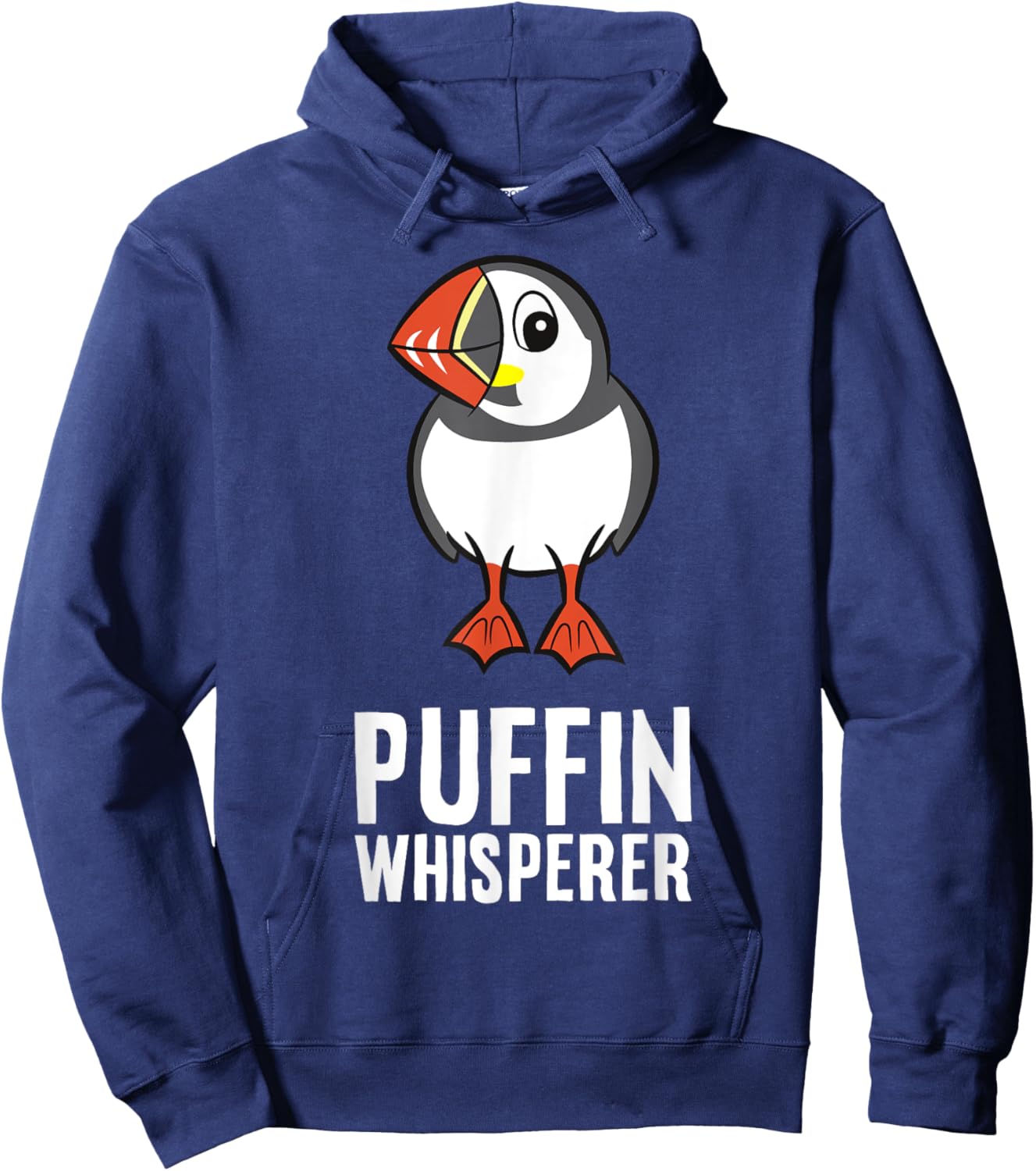 Puffin Whisperer Hoodie - Hoodie | Navy