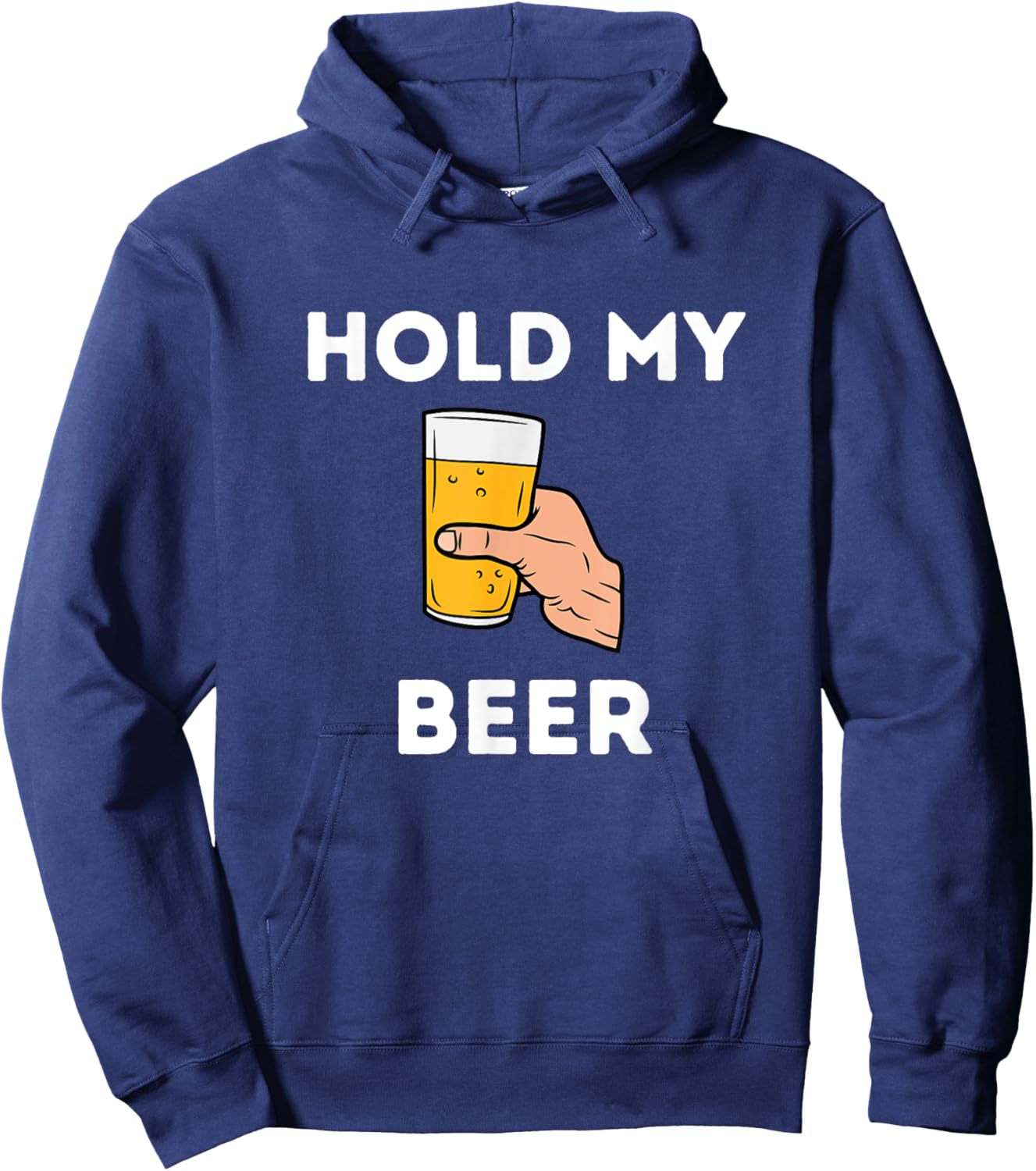Hold My Beer Hoodie - Hoodie | Navy