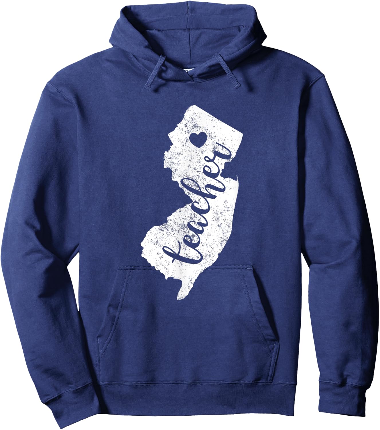 Teacher Red For Ed New Jersey Public Education Men Women Kids Hoodie - Hoodie | Navy