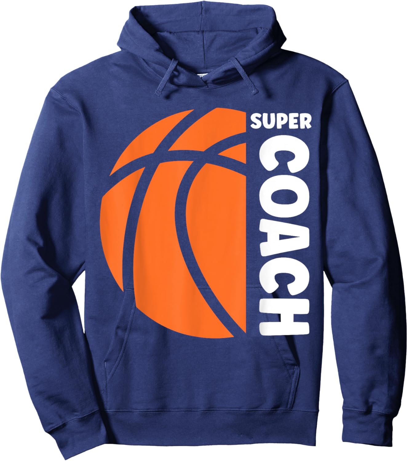 Super entraineur Basket-ball sport coach de basket Hoodie - Hoodie | Navy