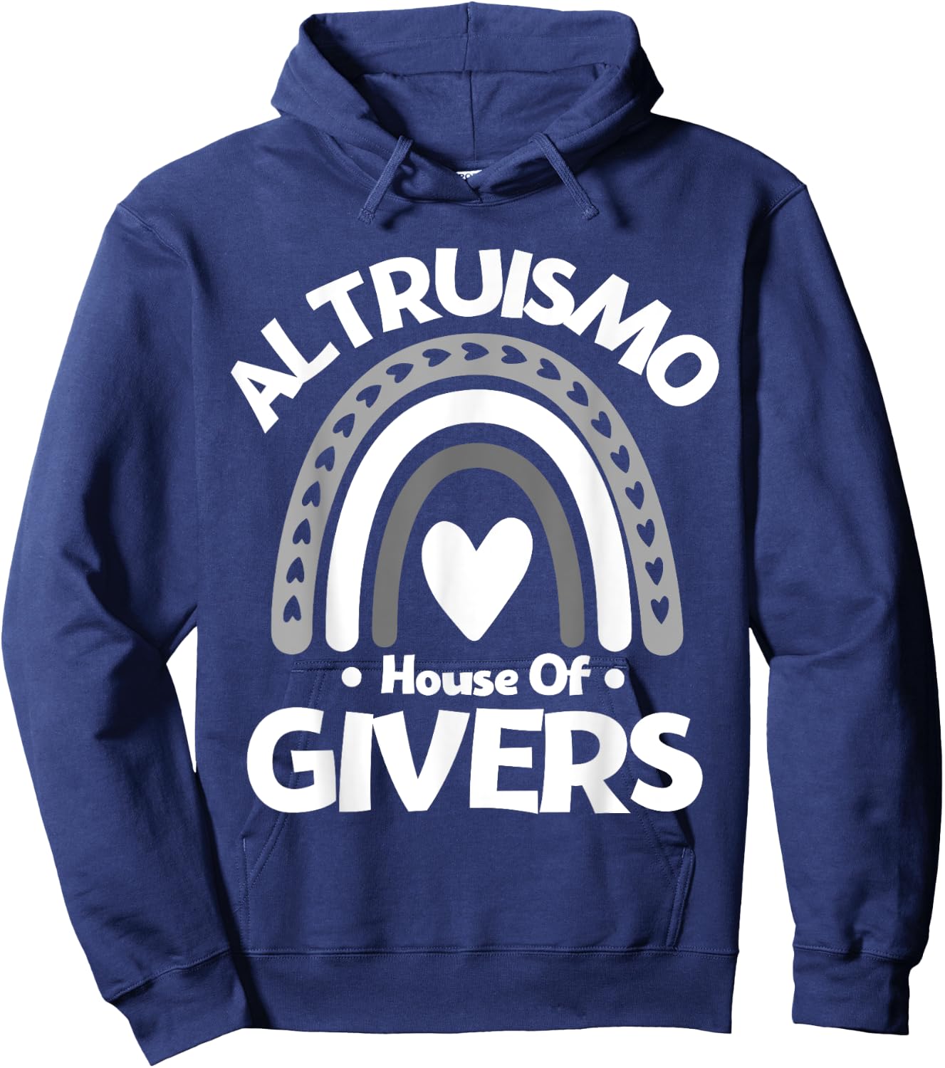 Altruismo House of Givers, Vintage Rainbow Spirit Hoodie - Hoodie | Navy