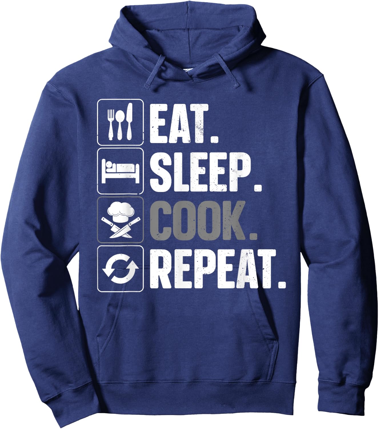 Funny Chef Design Women Cooking Culinary Cook Chef Hoodie - Hoodie | Navy