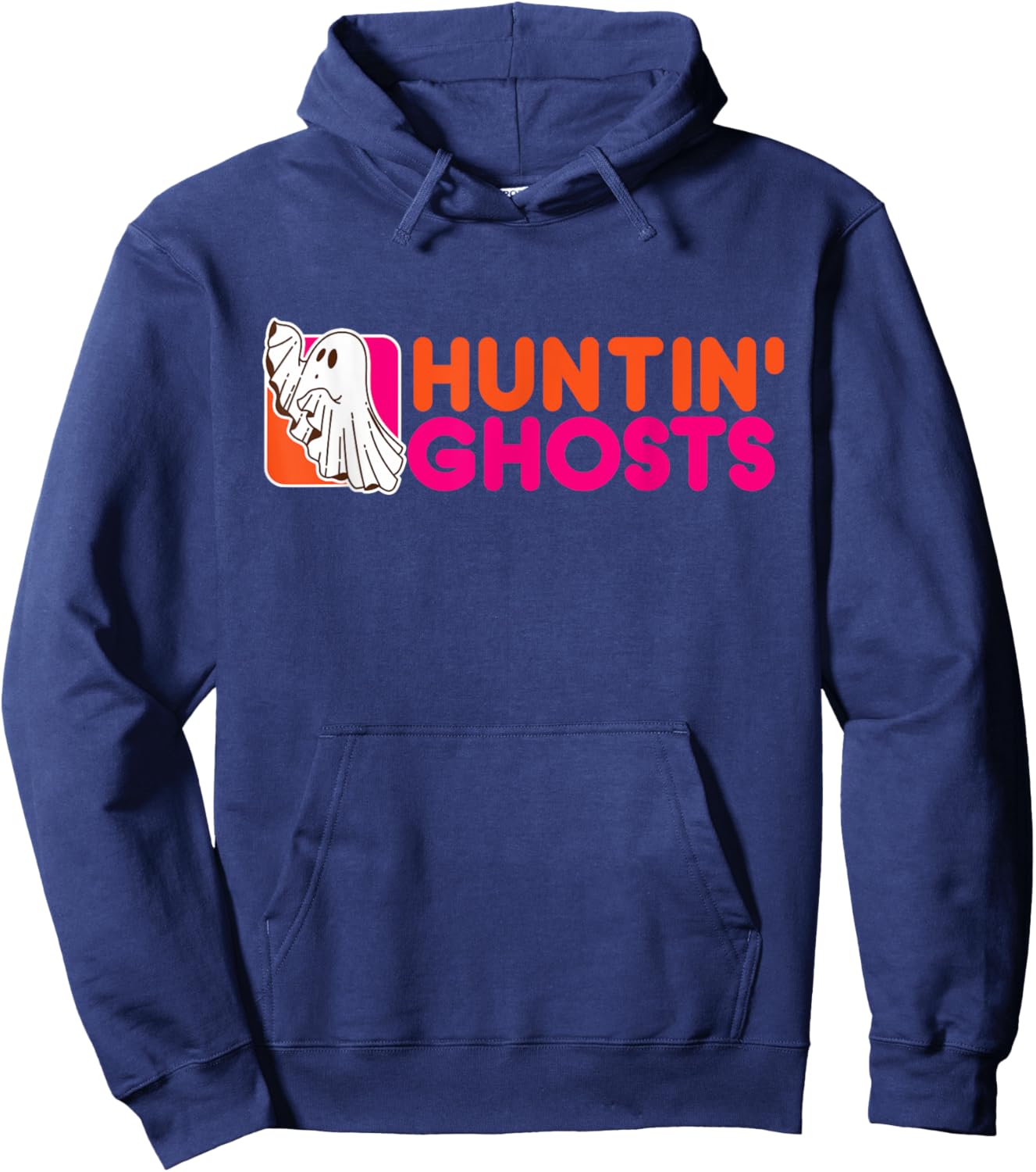 Hunting Ghosts - Ghost Hunter Paranormal Activity Halloween Hoodie - Hoodie | Navy