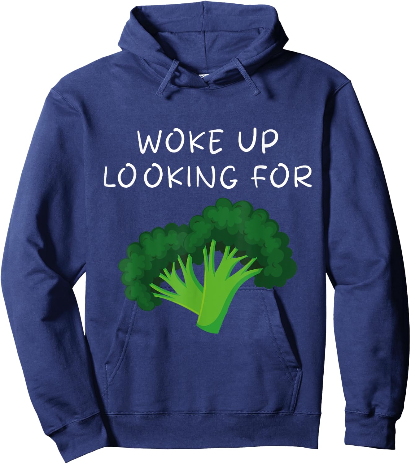 Woke Up looking For The Broccoli, The Broccoli Song Hoodie - Hoodie | Navy