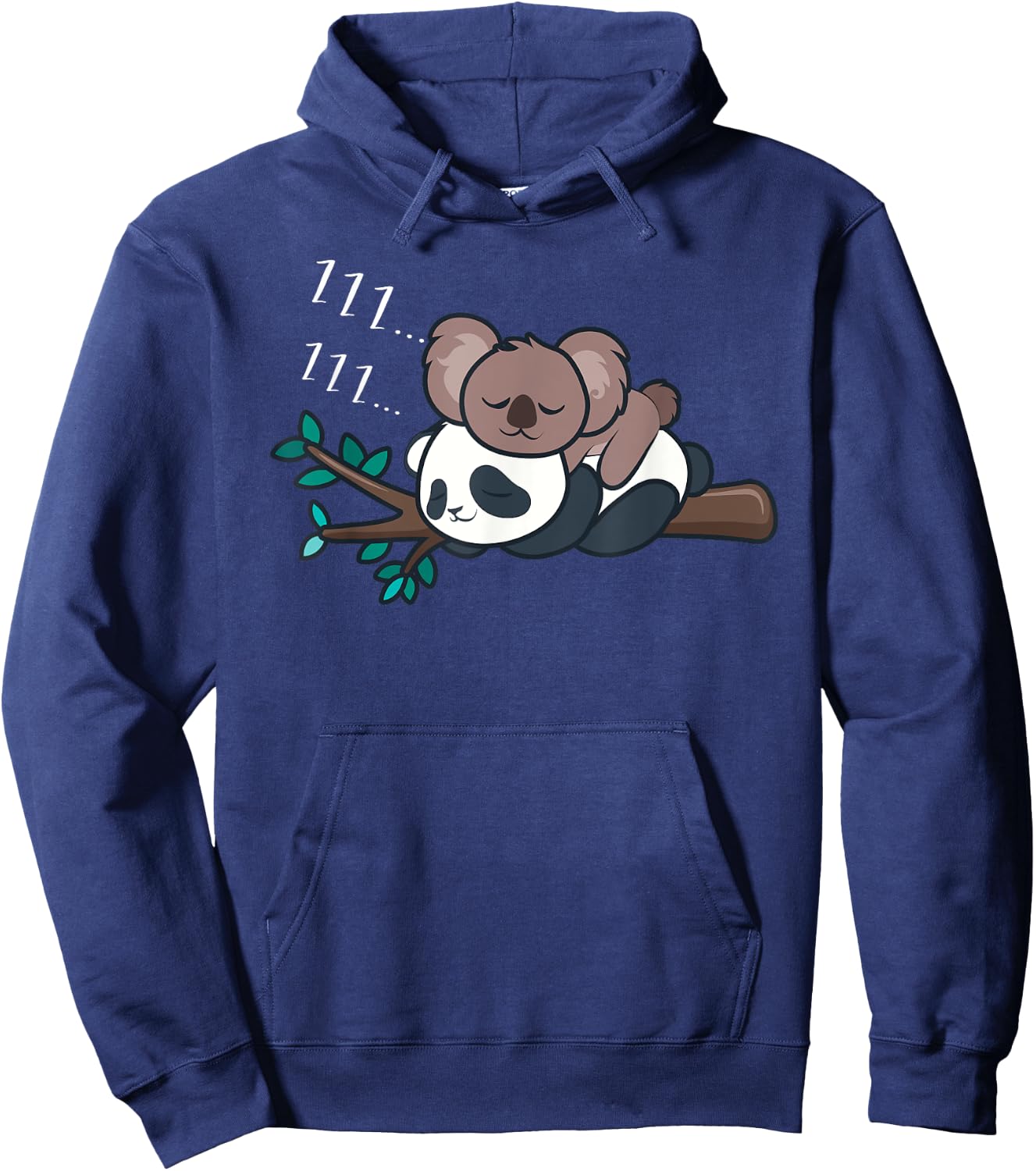 Panda Shirt Women & Cute Panda Lover Gifts Men Women Kids Panda Lover Gift Panda Koala Black -Kids Short Sleeve Classic Fit Cotton Blend Christmas Celebration Hoodie - Hoodie | Navy