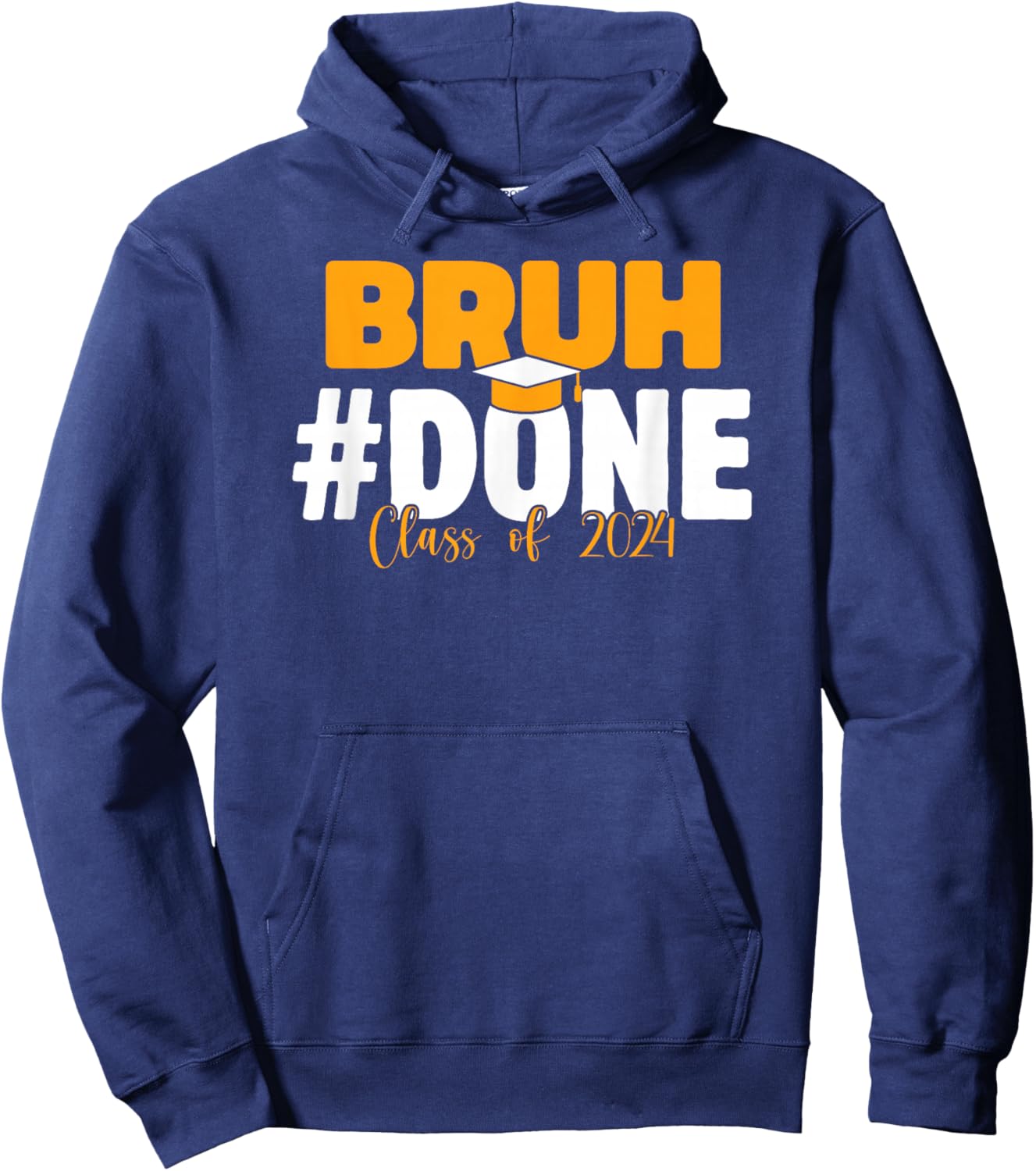 Class of 2024 Shirts, Graduation Gifts Family Women Hoodie - Hoodie | Navy