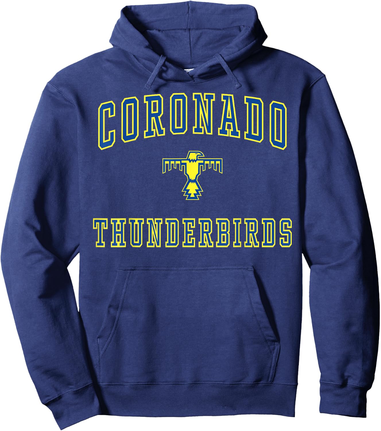 Coronado High School Thunderbirds C1 Hoodie - Hoodie | Navy