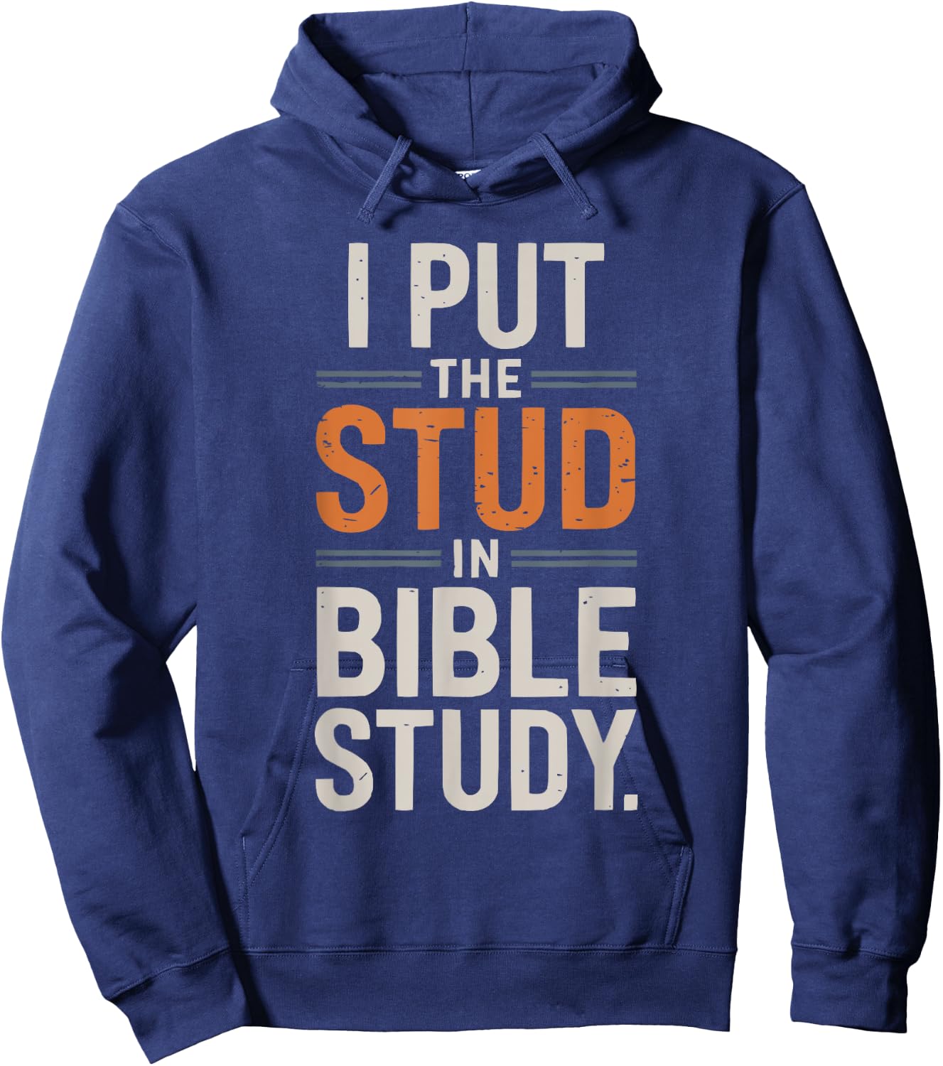Funny Jesus Christ Religious Christian Believer Christianity Hoodie - Hoodie | Navy