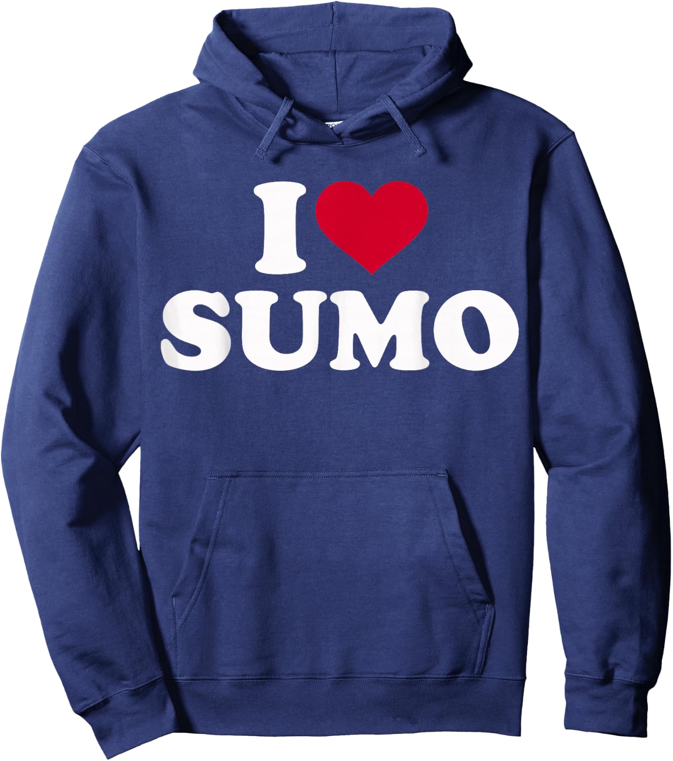 I Love Sumo Hoodie - Hoodie | Navy