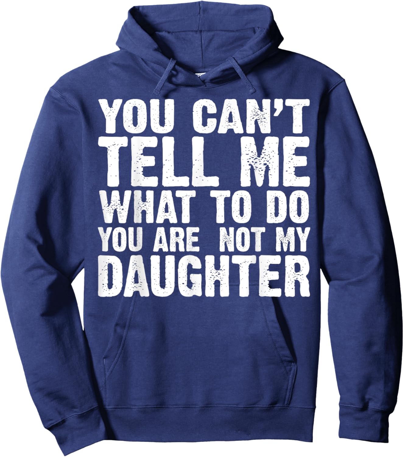 Funny Dad Design For Father Daddy Papa Men From Daughter Dad Hoodie - Hoodie | Navy