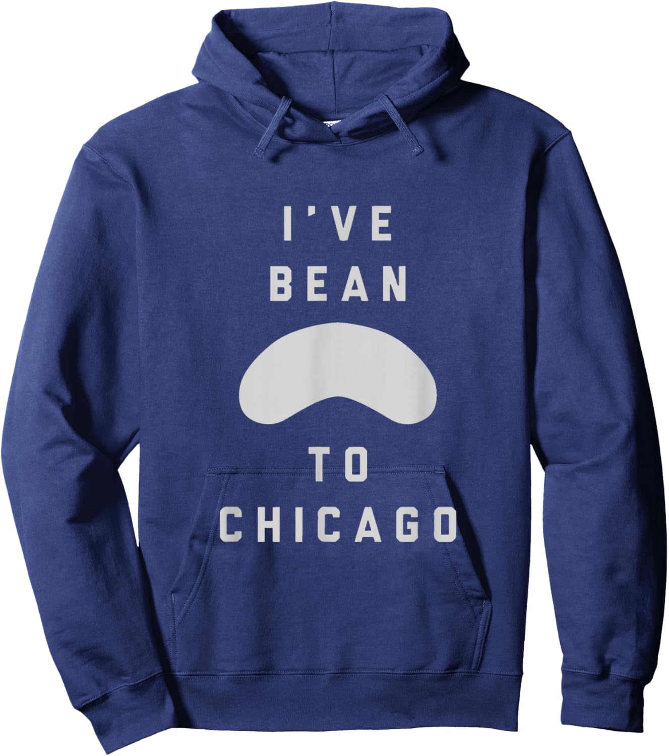 I've Bean To Chicago Hoodie - Hoodie | Navy