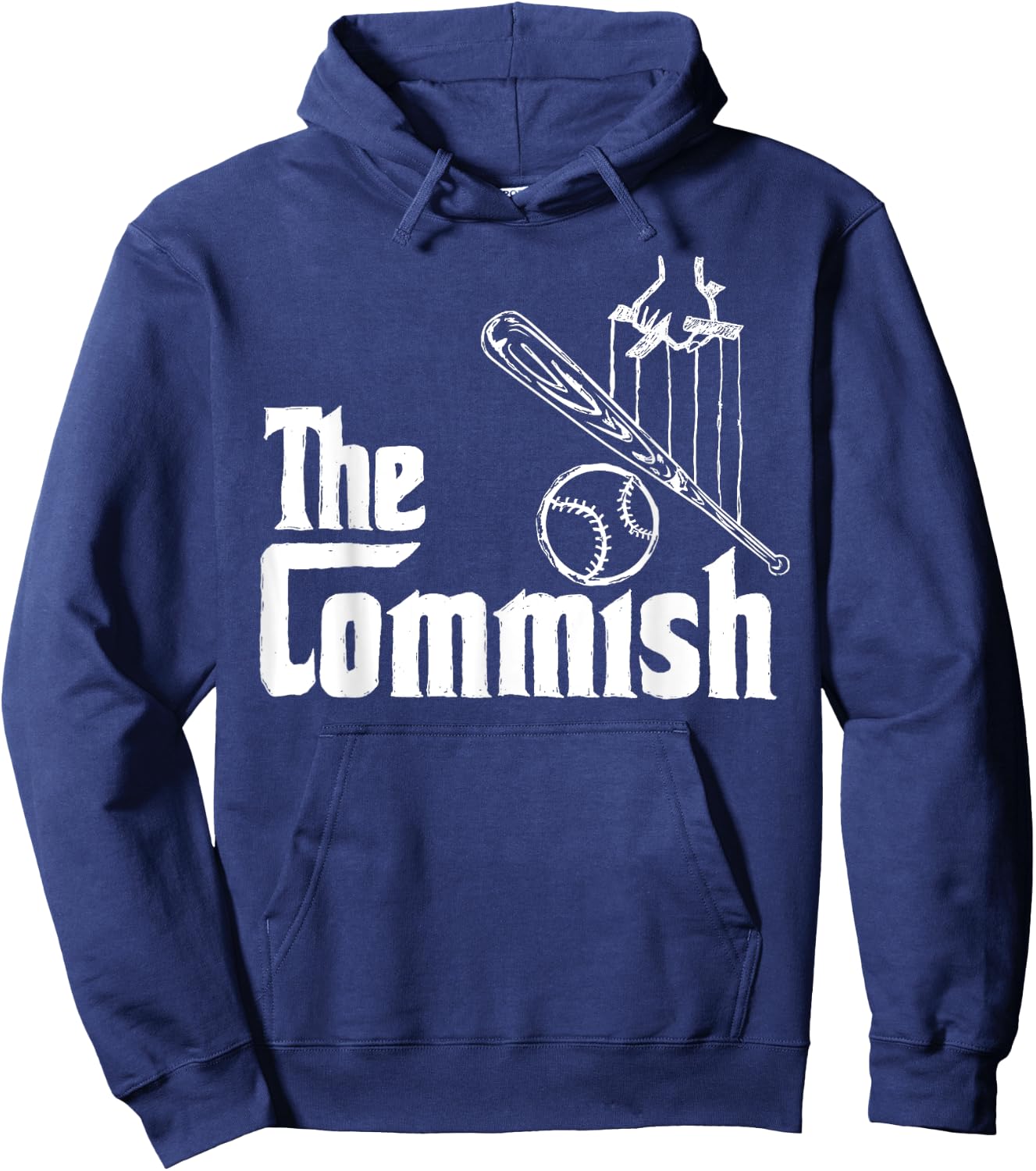 Fantasy Baseball The Commish Hoodie - Hoodie | Navy