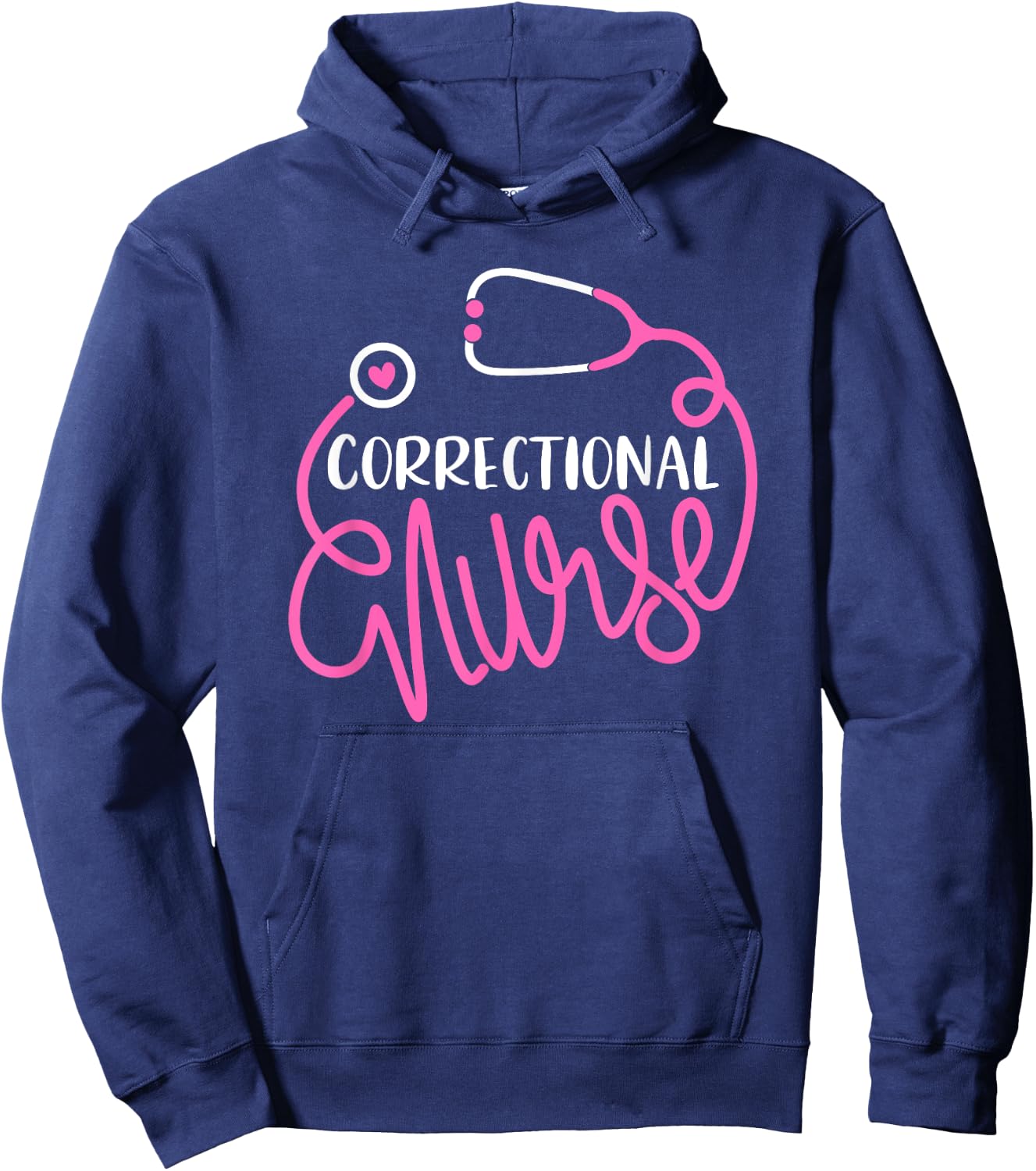 Correctional Nurse Funny Forensic Nursing Department Nurse Hoodie - Hoodie | Navy