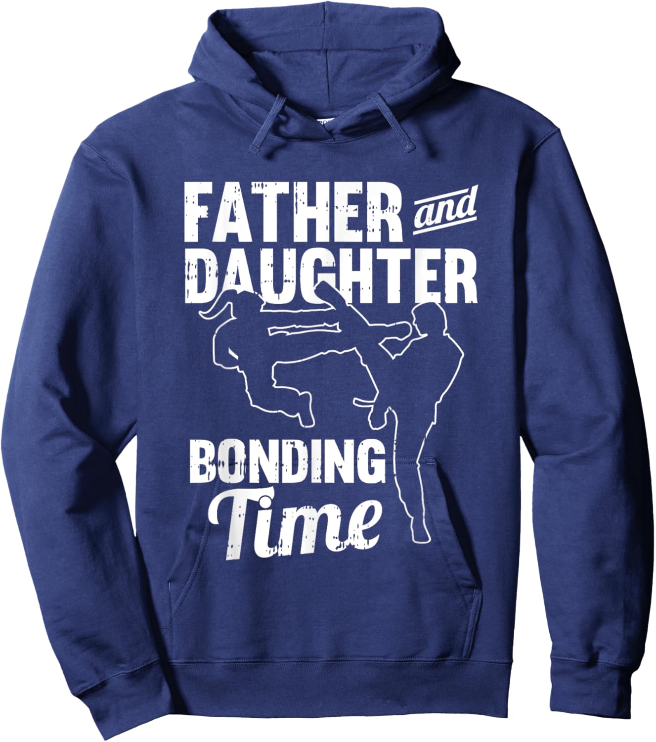 Taekwondo Daughter Martial Arts - Fighter Taekwondo Dad Hoodie - Hoodie | Navy