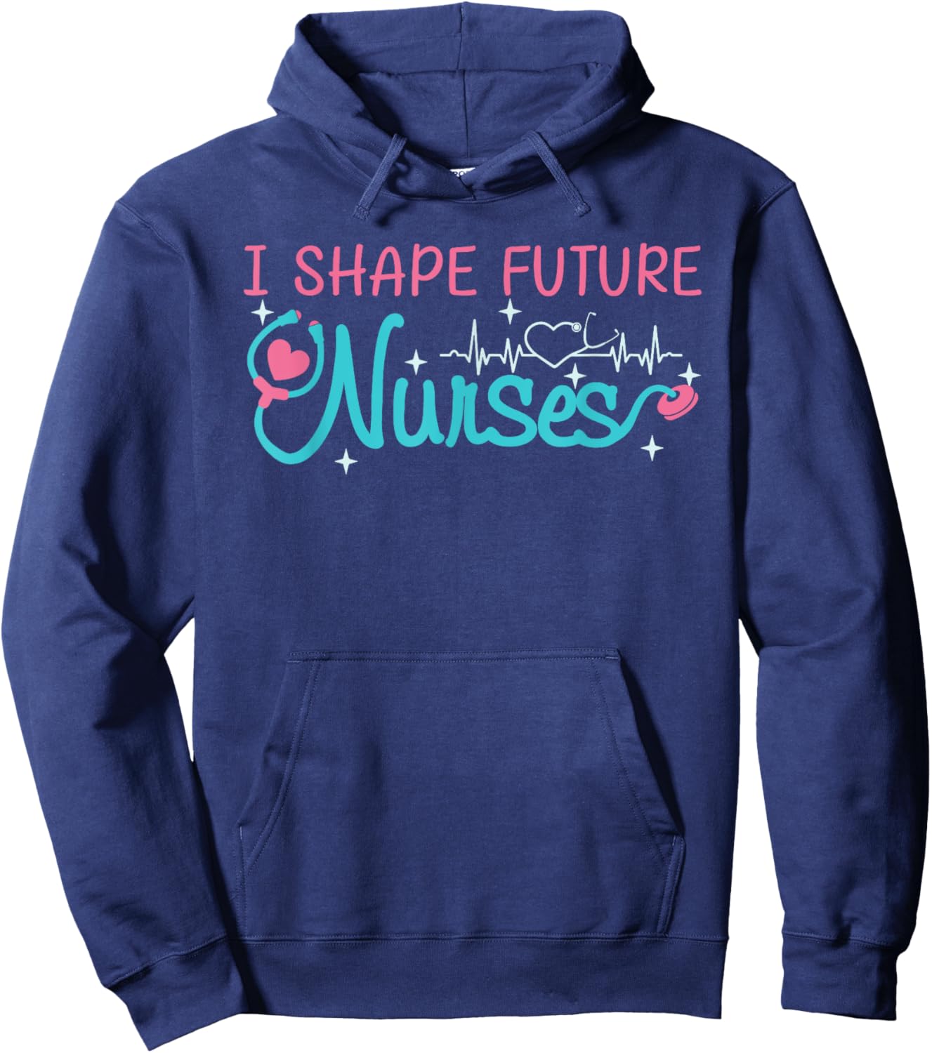 I Shape Future Nurses Educator Clinical Nursing Instructor Hoodie - Hoodie | Navy