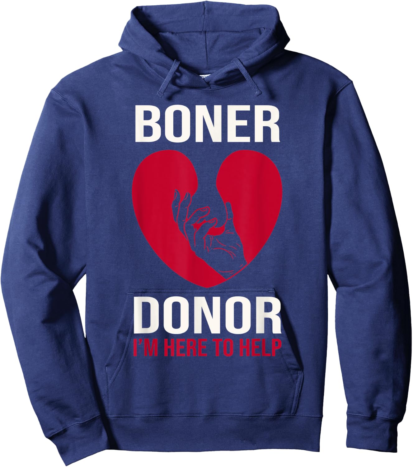 Boner Donor Funny Halloween Costume Hoodie - Hoodie | Navy