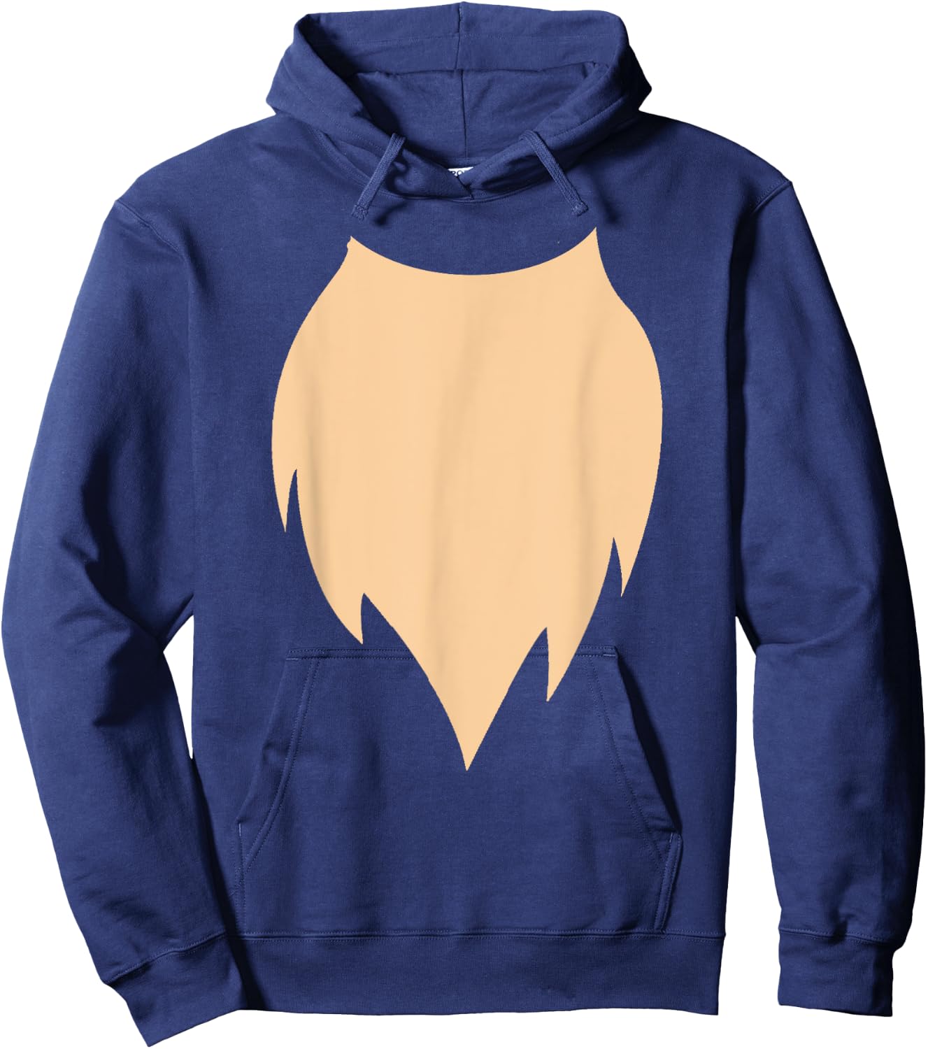 Cute Fox Belly Costume Halloween Hoodie - Hoodie | Navy