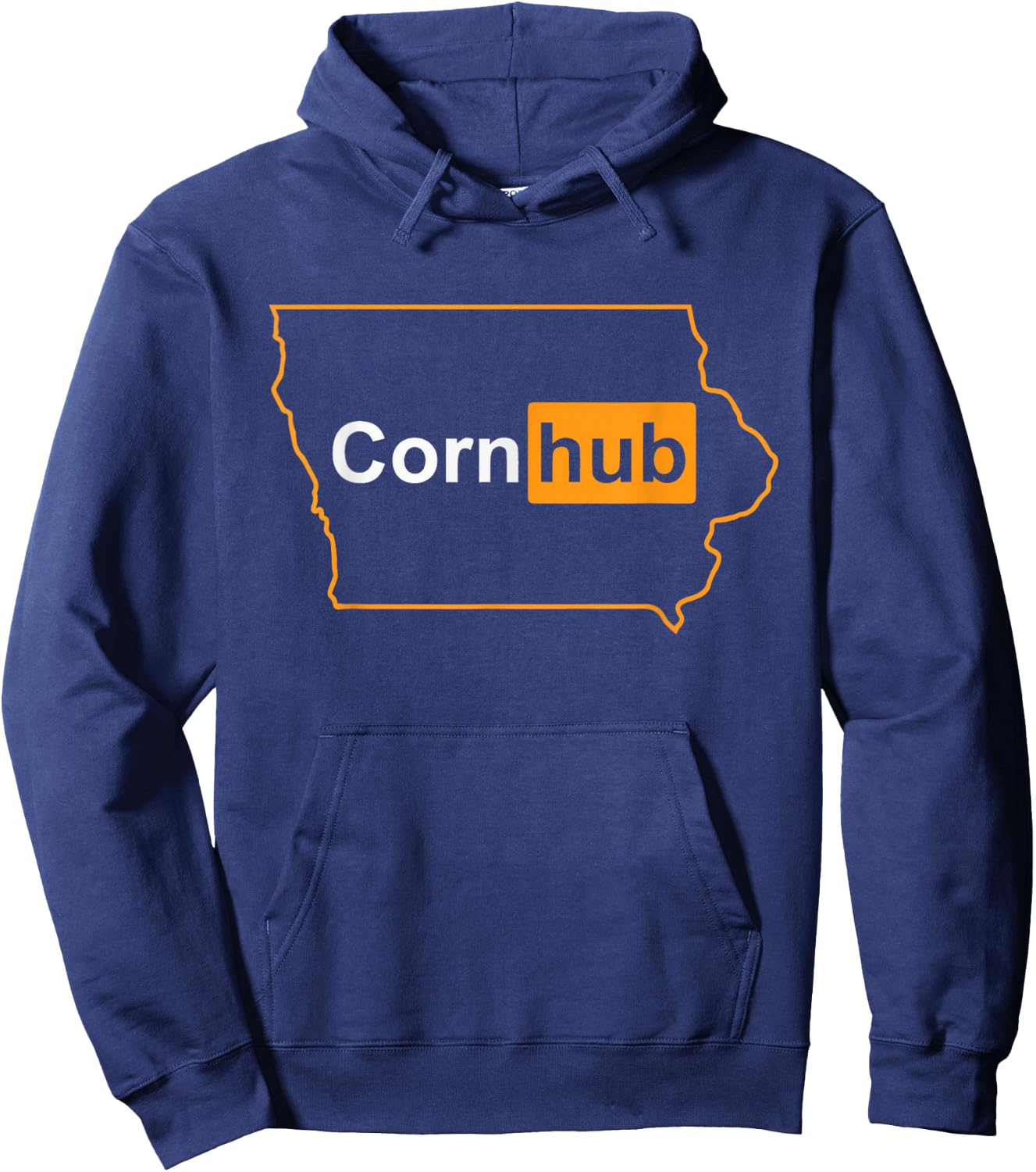 Cornhub Iowa Hoodie - Hoodie | Navy