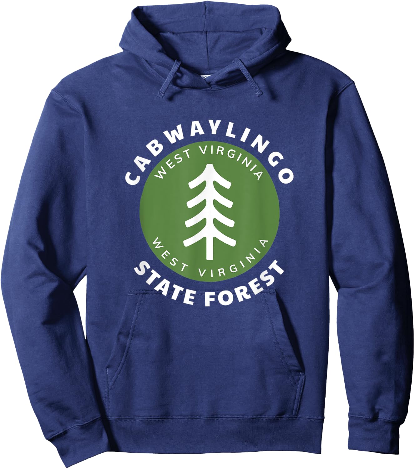 Cabwaylingo State Forest West Virginia Vacation Souvenir WV Hoodie - Hoodie | Navy