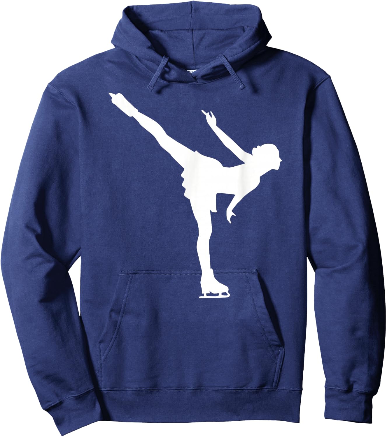Figure skating girl Hoodie - Hoodie | Navy
