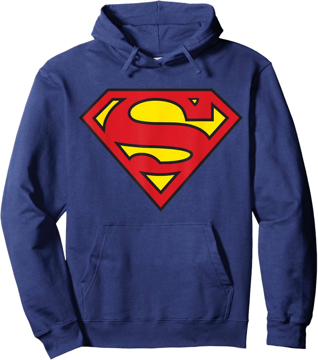 DC Superman Logo Classic Hoodie - Hoodie | Navy
