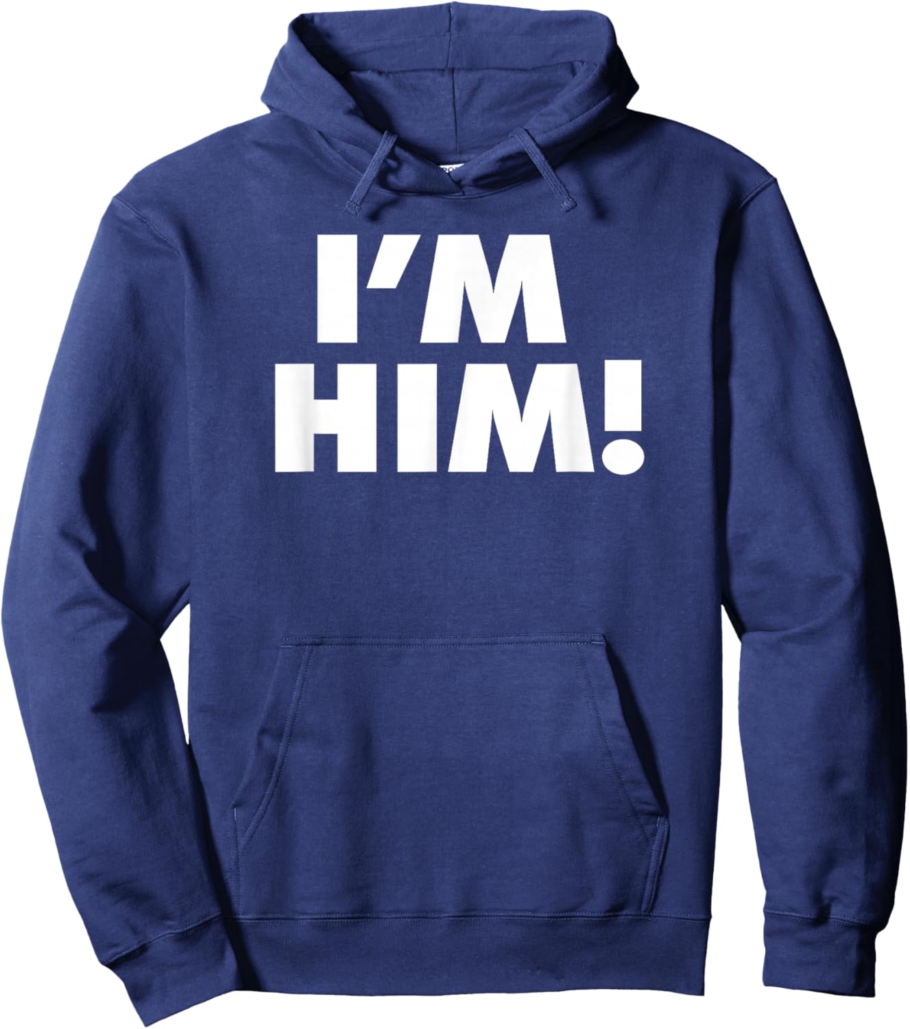 I'm HIM Hoodie - Hoodie | Navy
