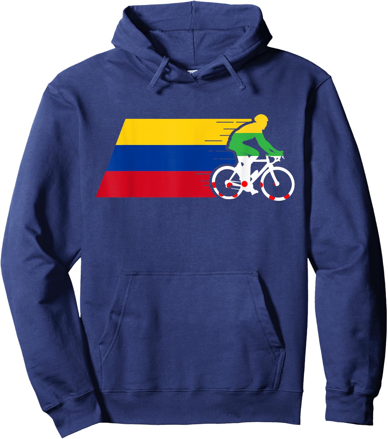 France Bicycle 2021 or French Road Race in Tour France Hoodie - Hoodie | Navy