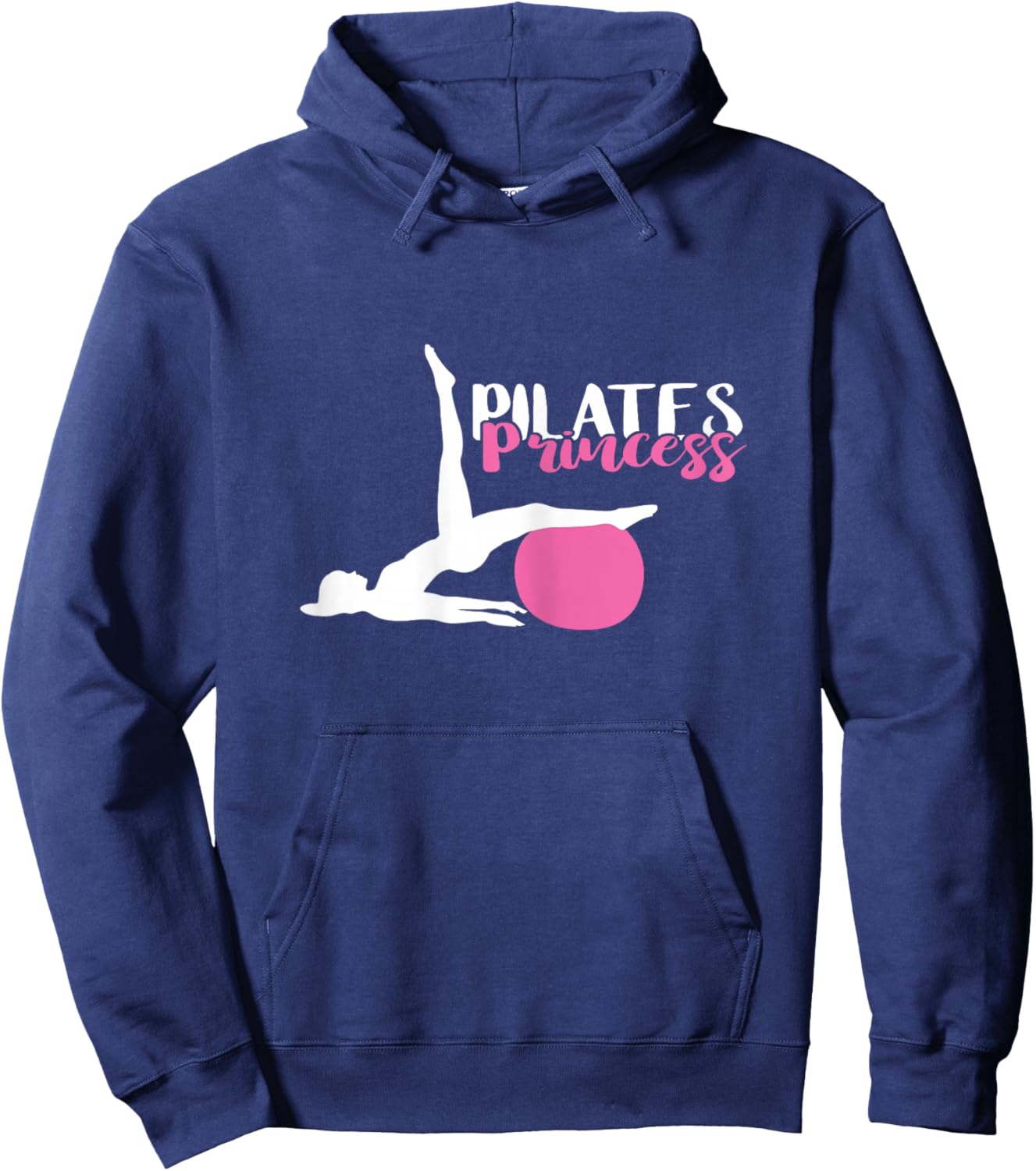 Pilates Fitness Instructor Pilates Workout Pilates Princess Hoodie - Hoodie | Navy