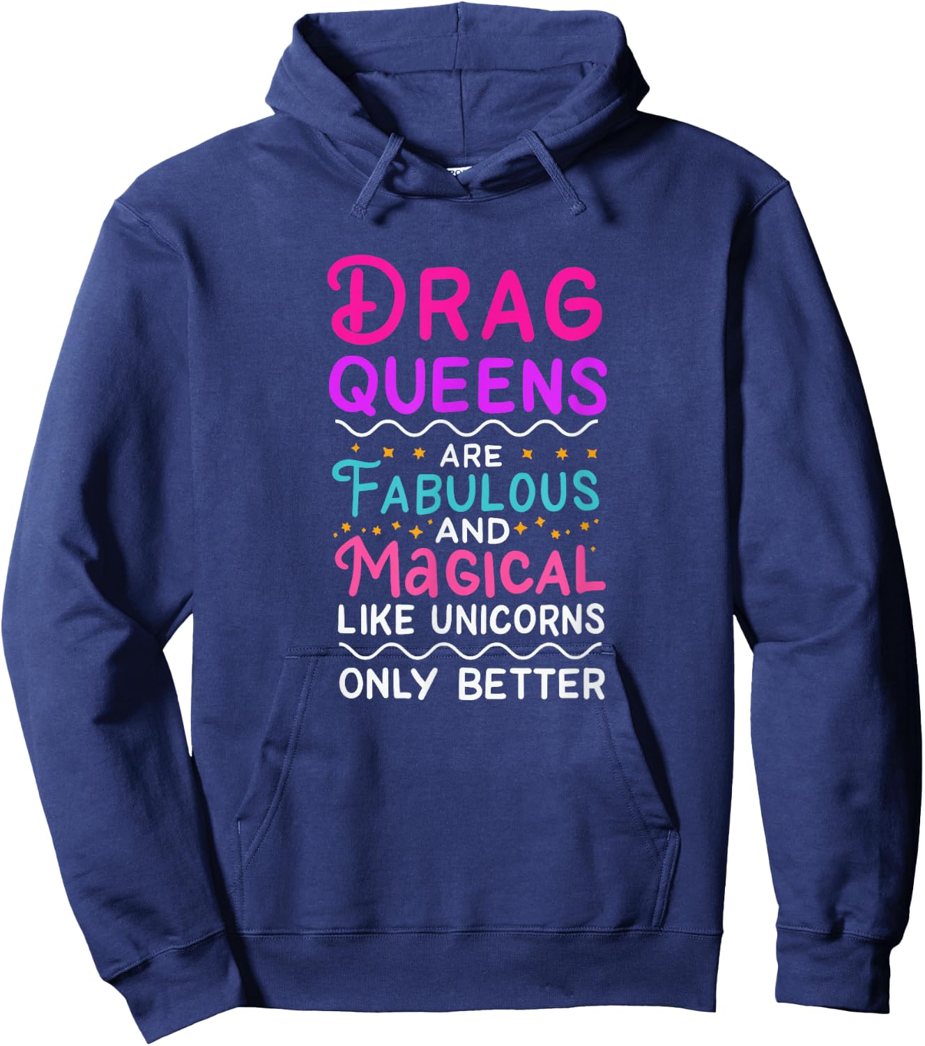 Drag Queen Gift Drag Performer Drag Queen community Hoodie - Hoodie | Navy
