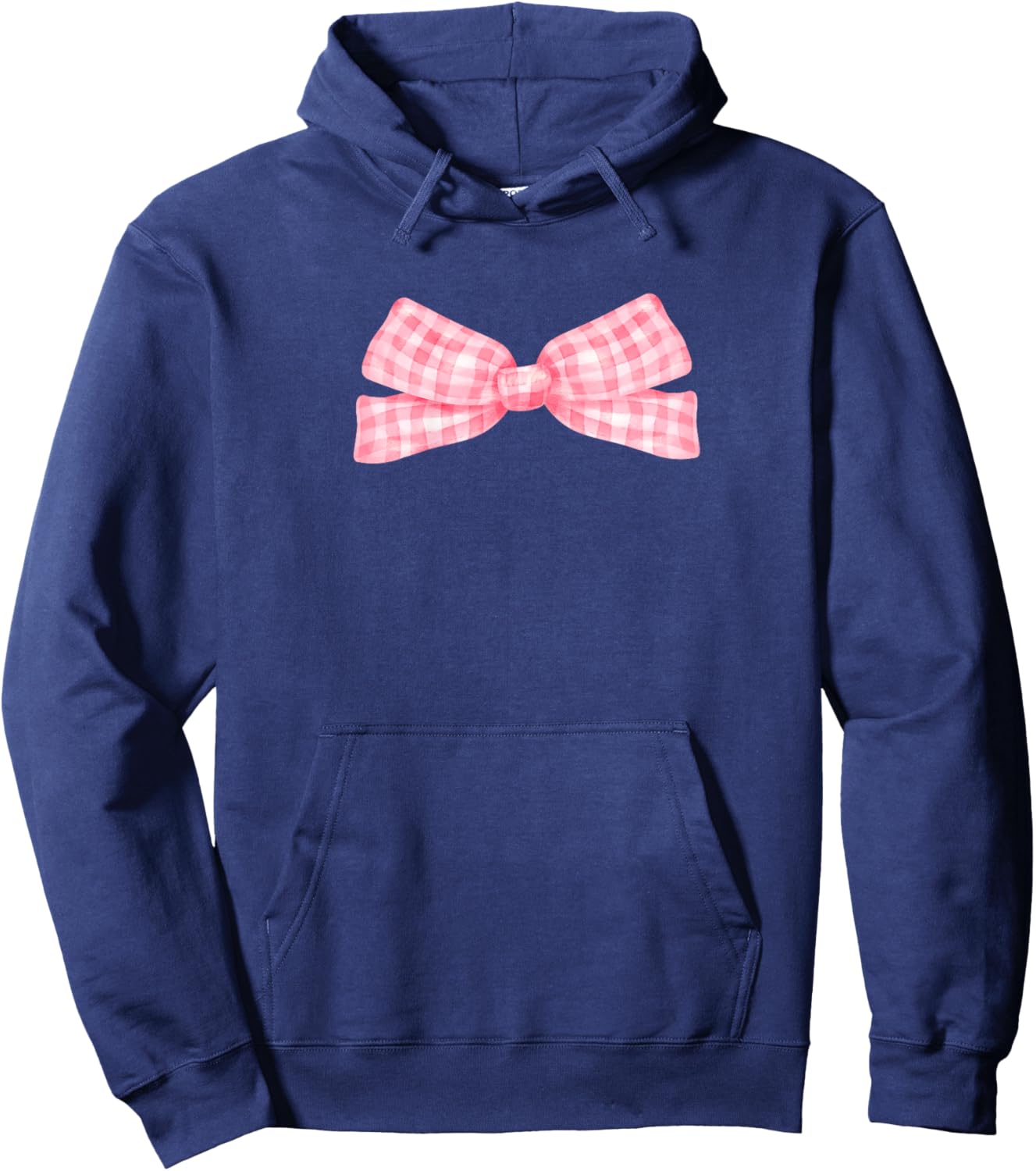 Cute Pink Bow 1st Birthday Squad Bday Celebrate Girls Party Hoodie - Hoodie | Navy