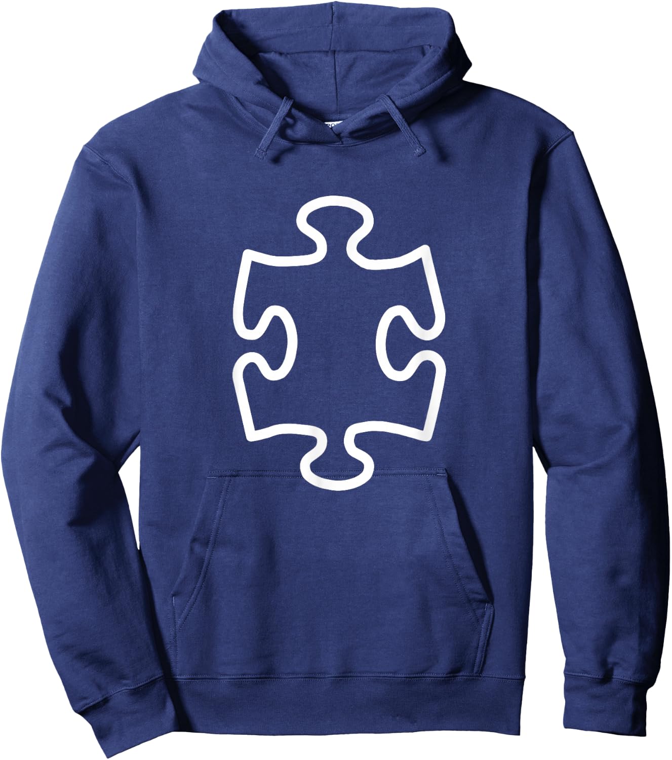 Puzzle Piece Hoodie - Hoodie | Navy
