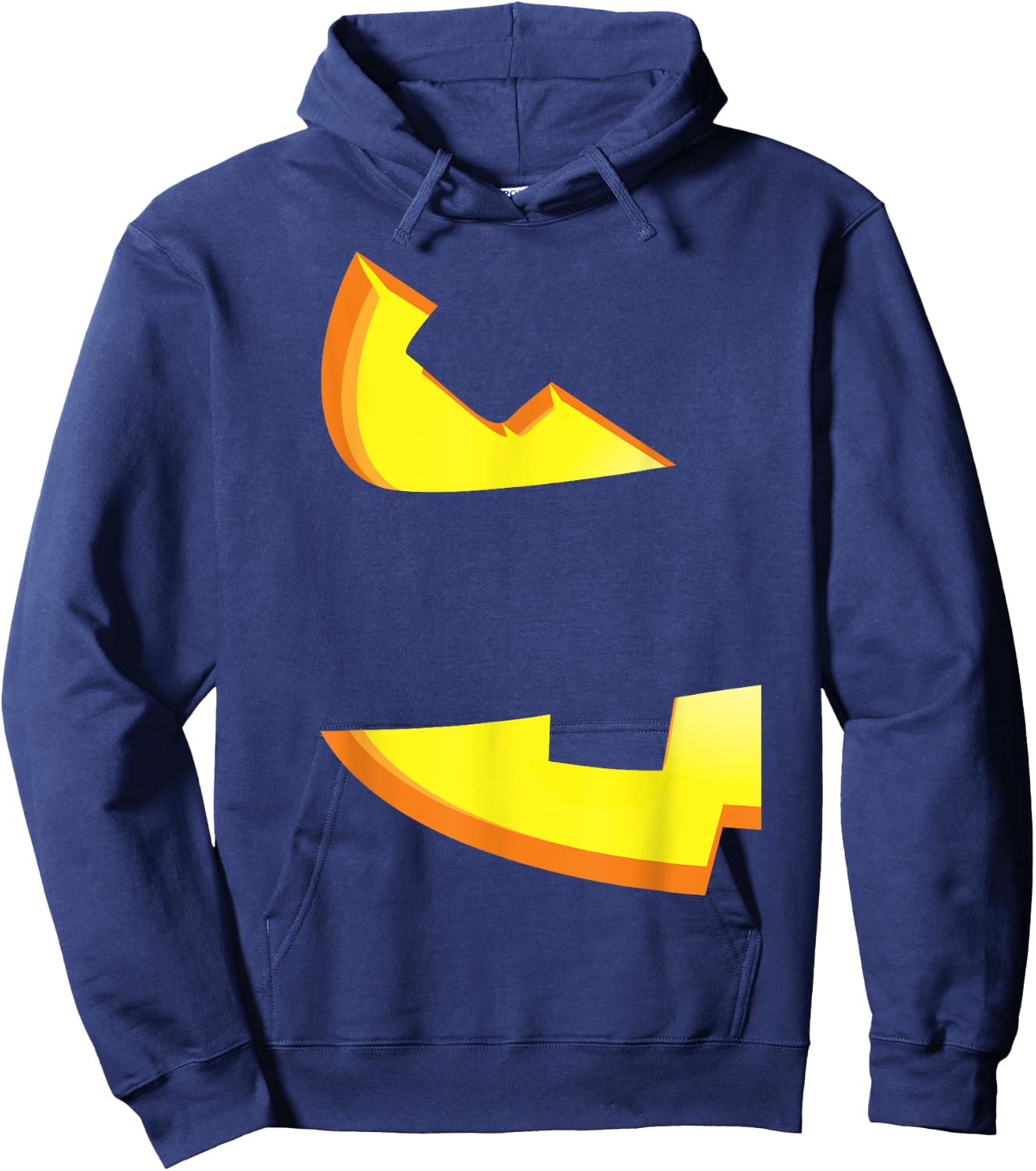 Halloween Jack-O'-Lantern Matching Couple Costume Gift Hoodie - Hoodie | Navy