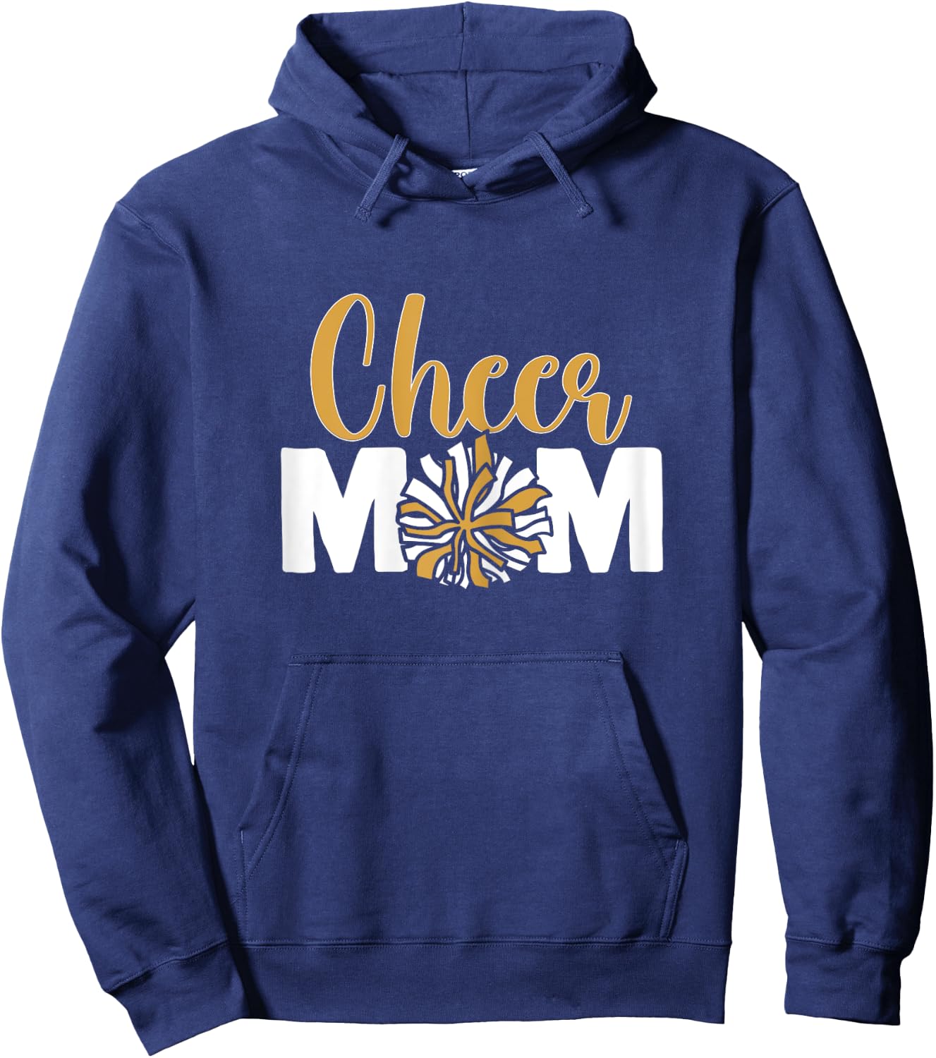 Cheer Mom Cheerleading Mother of Cheerleader Cheer Mom Hoodie - Hoodie | Navy