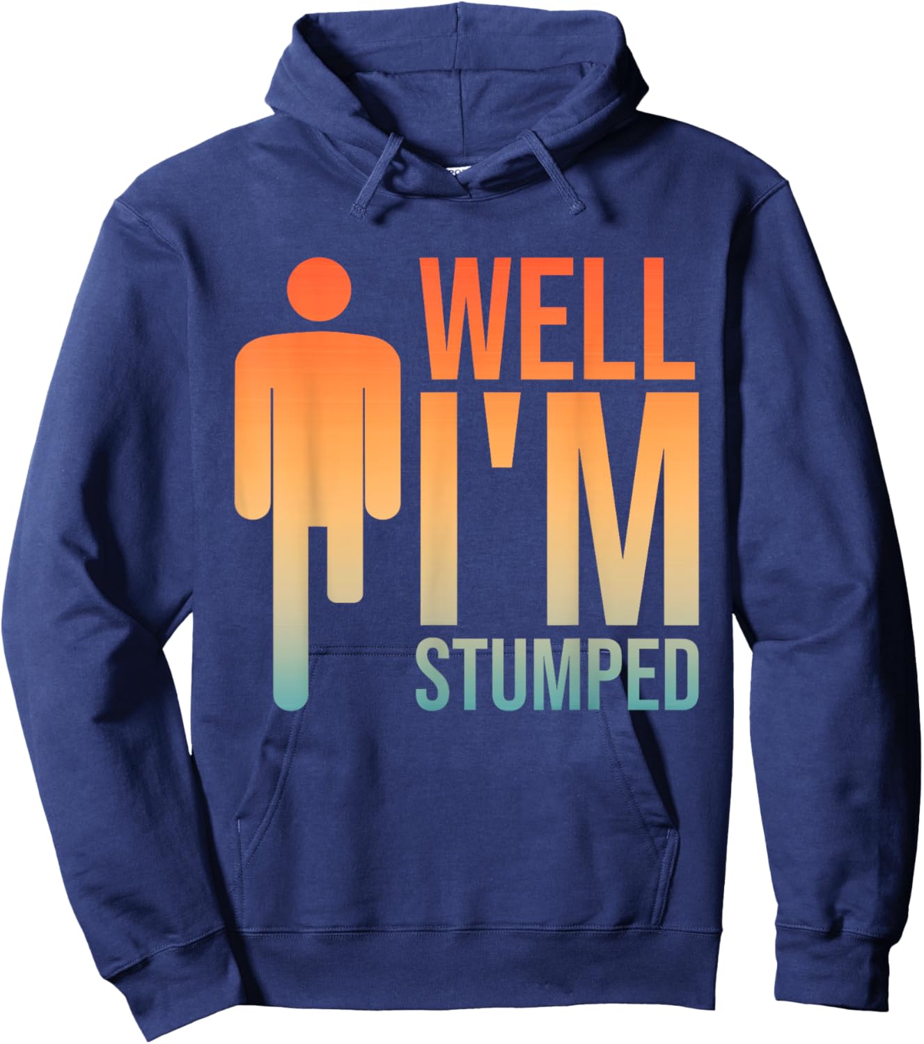 Funny Amputee Design Women Prosthetic Leg Amputation Hoodie - Hoodie | Navy