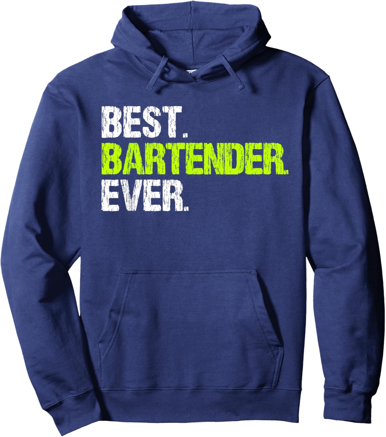 Best Bartender Ever Funny Hoodie - Hoodie | Navy