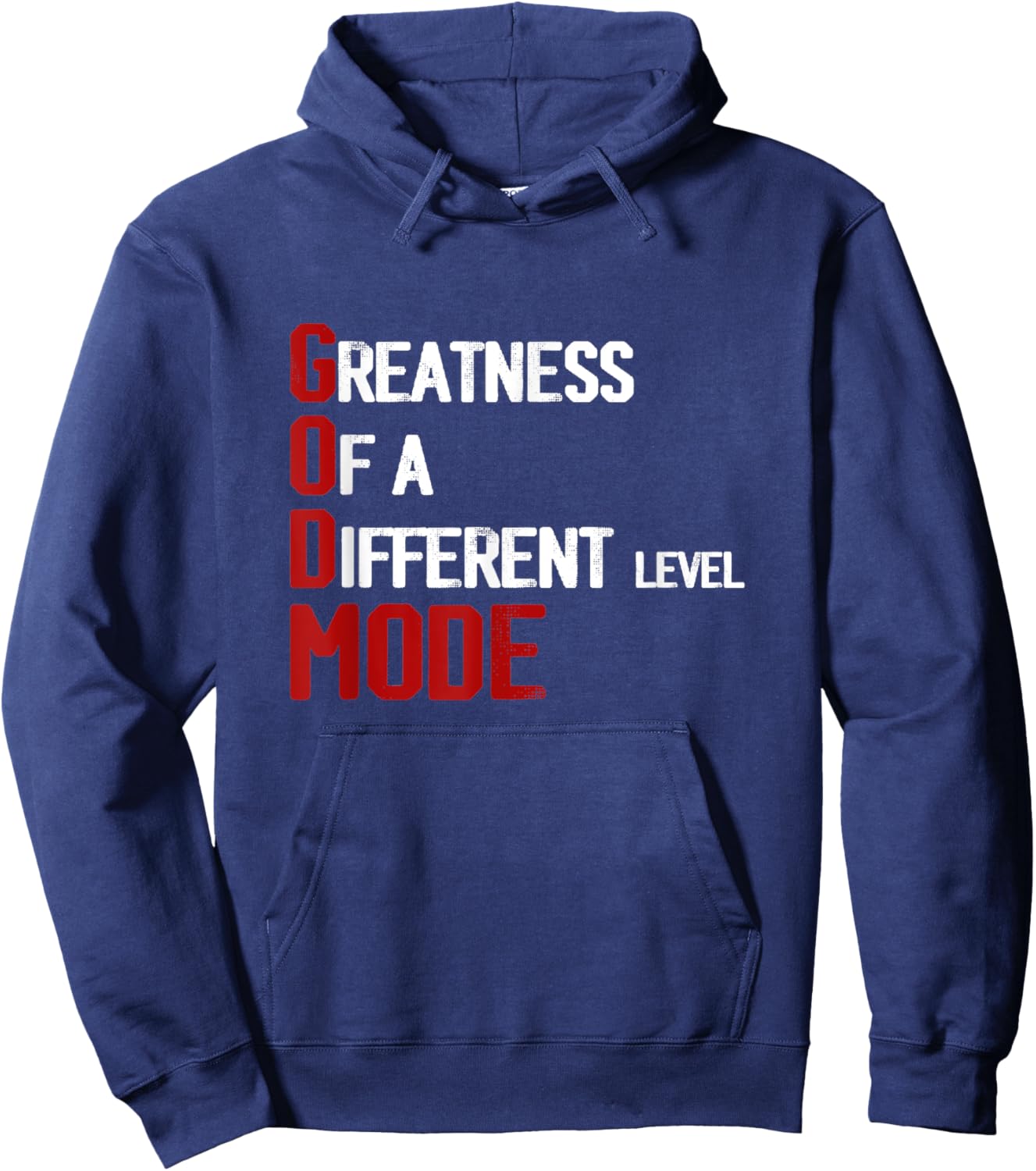 God Mode Greatness Of A Different Level Head Of-The Table Hoodie - Hoodie | Navy
