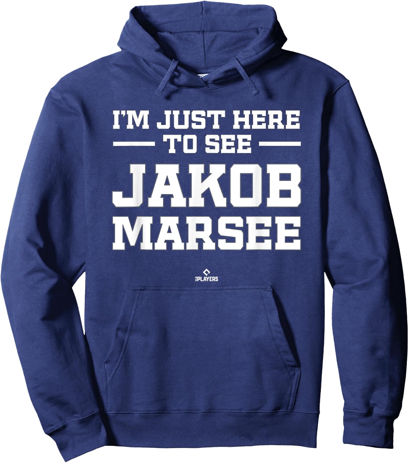I'm Here to See Jakob Marsee Prospect Baseball Fan Gear Hoodie - Hoodie | Navy