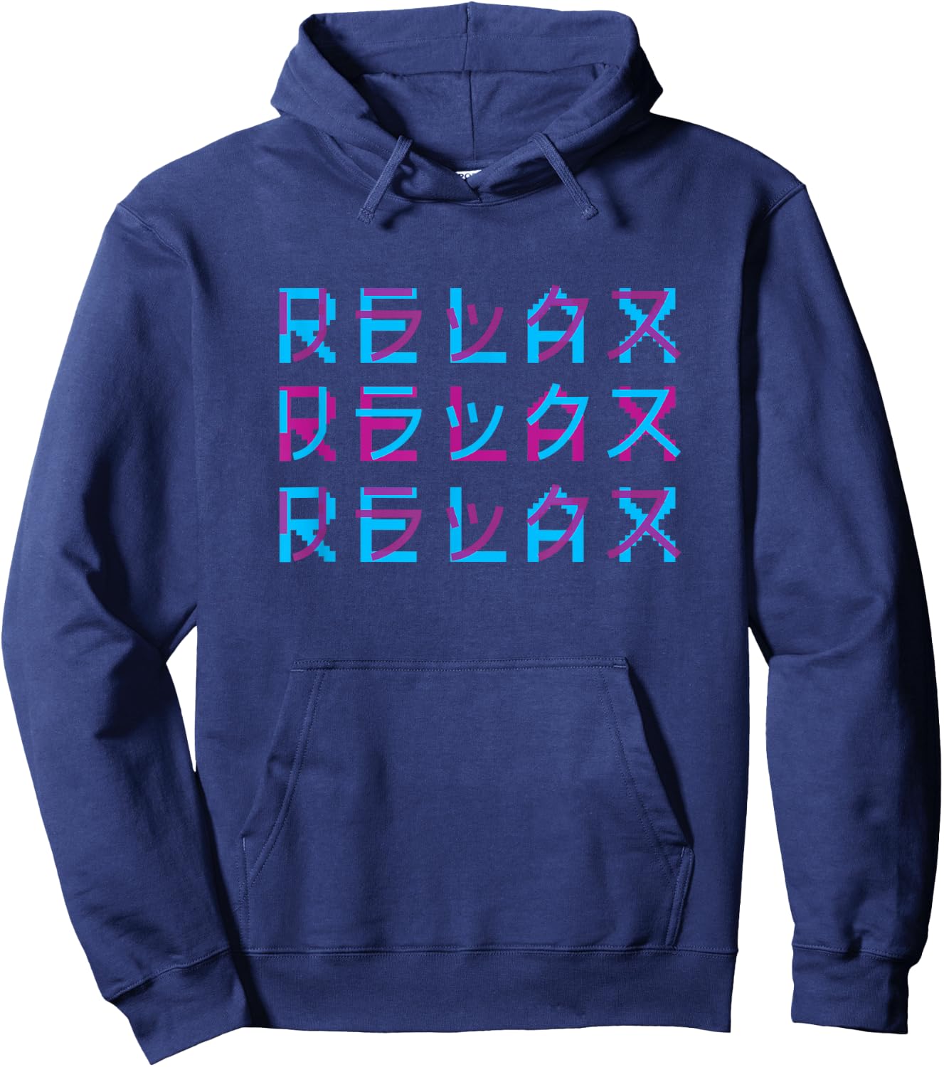 Vaporwave Aesthetic Relax Japanese Men Women T Shirt Hoodie - Hoodie | Navy