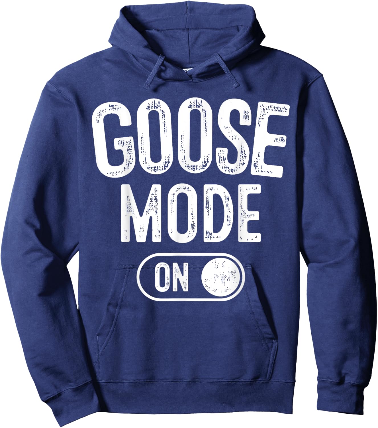 Goose Mode On Costume Funny Honk Squad Gift Animal Lover Hoodie - Hoodie | Navy