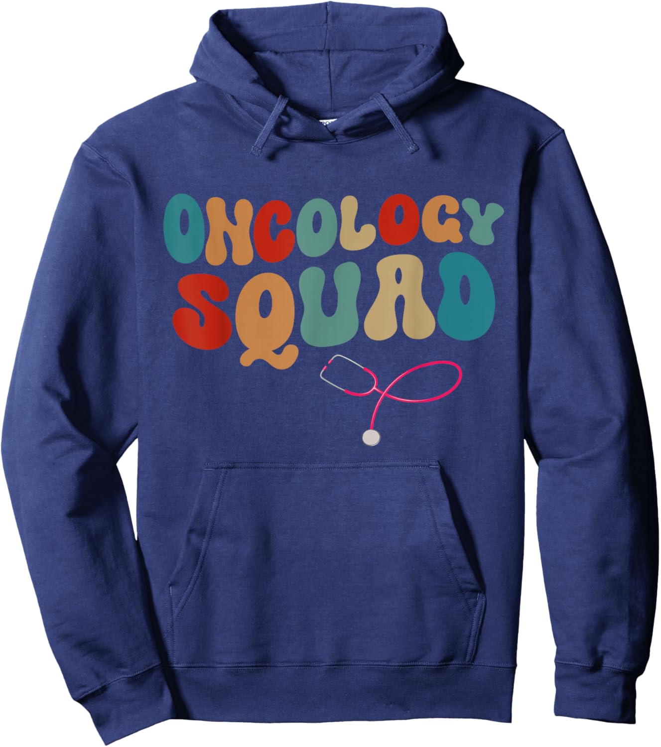Oncology Squad Design Oncology Nurse Medical Assistant Hoodie - Hoodie | Navy