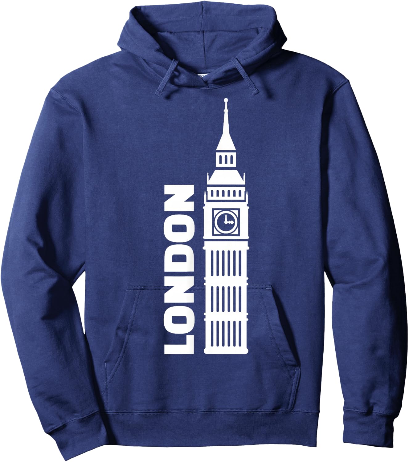 London Big Ben Hoodie - Hoodie | Navy