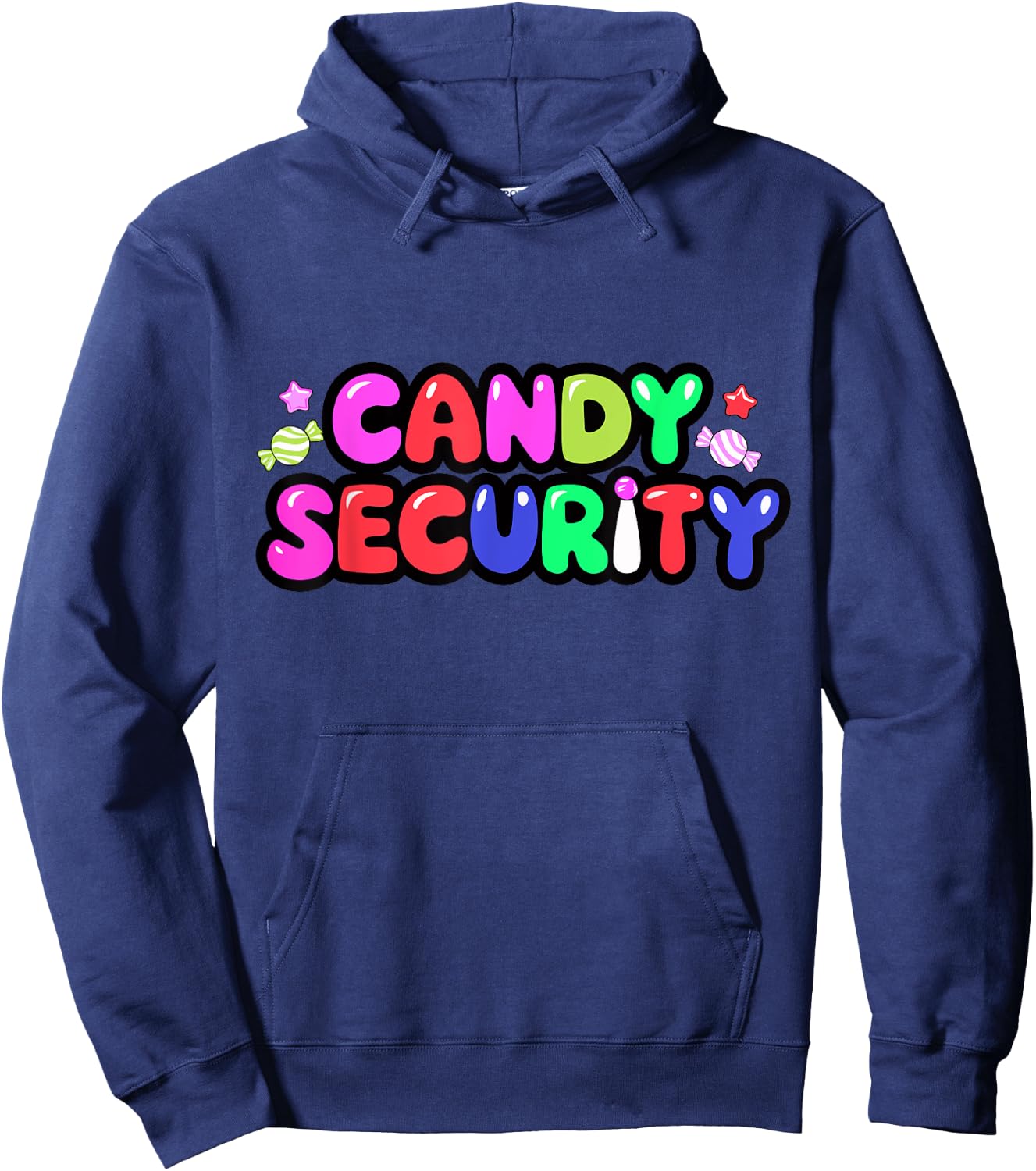 Candy Security Candyland Costume Kids Teens Adult Hoodie - Hoodie | Navy