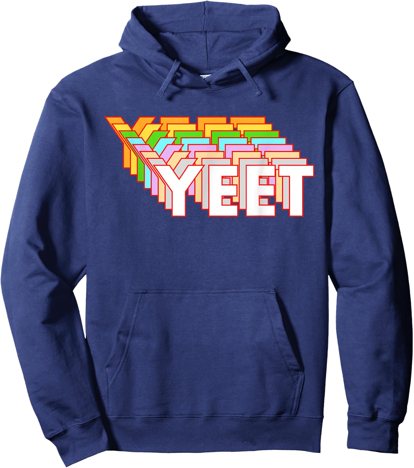 Funny Yeet Dank Meme Video Game Lover Viral Phrase Gift Hoodie - Hoodie | Navy