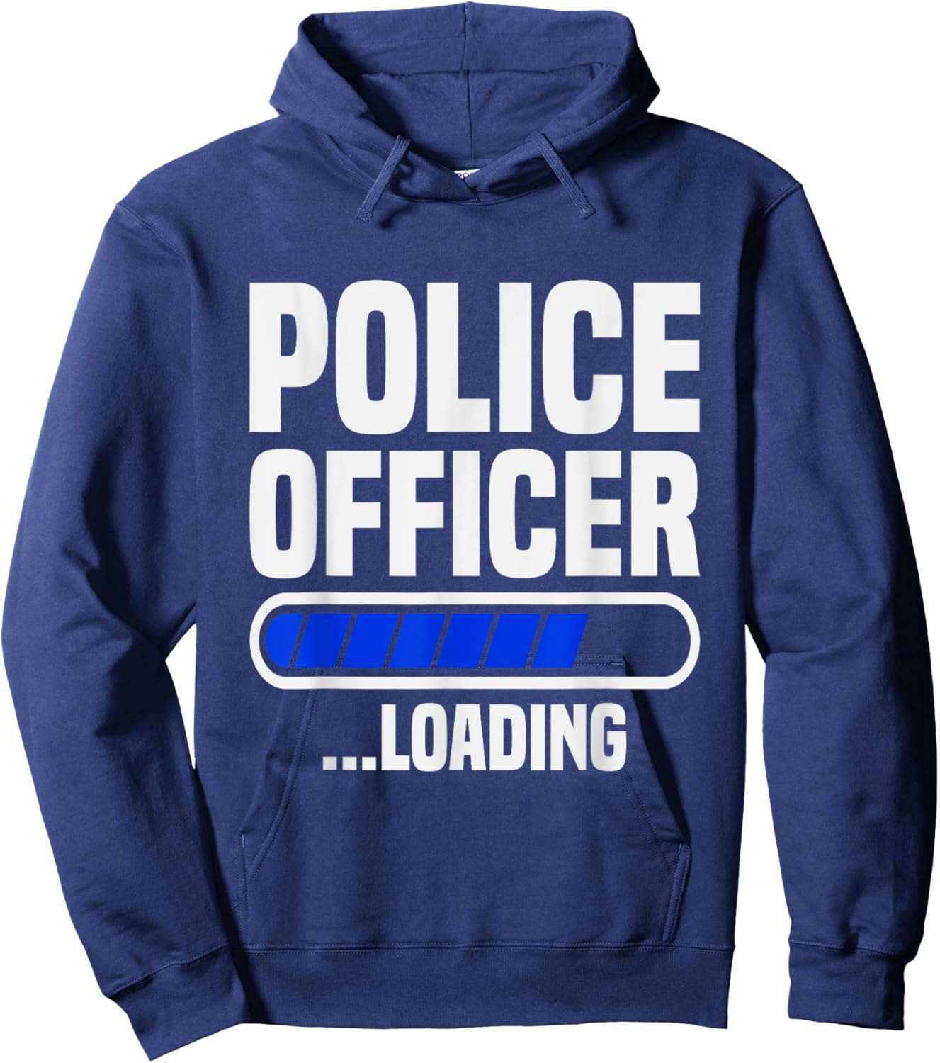 Police Officer loading Police School Grad Police Academy Hoodie - Hoodie | Navy